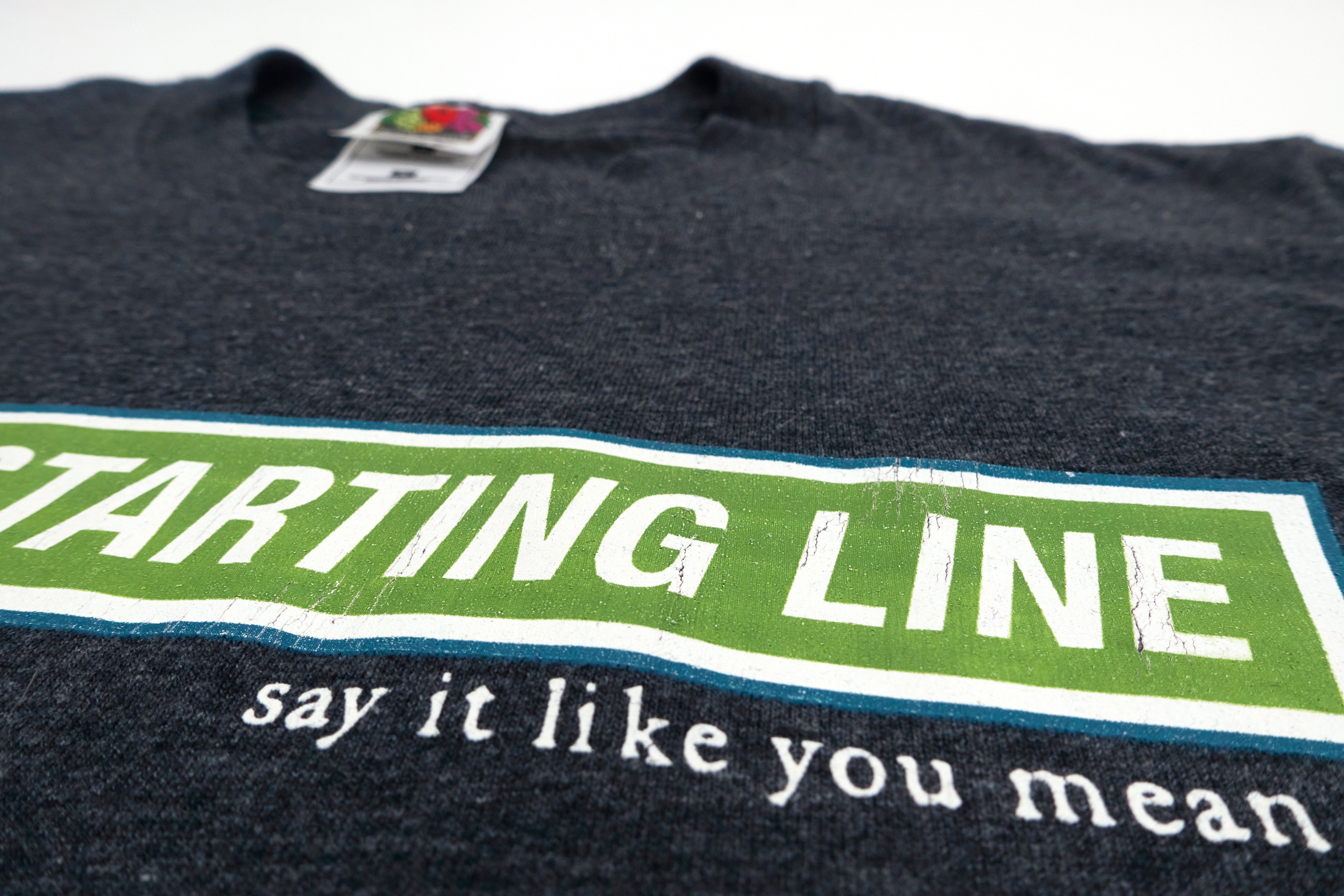 Starting Line – Say It Like You Mean It 2002 Tour Shirt Size Small
