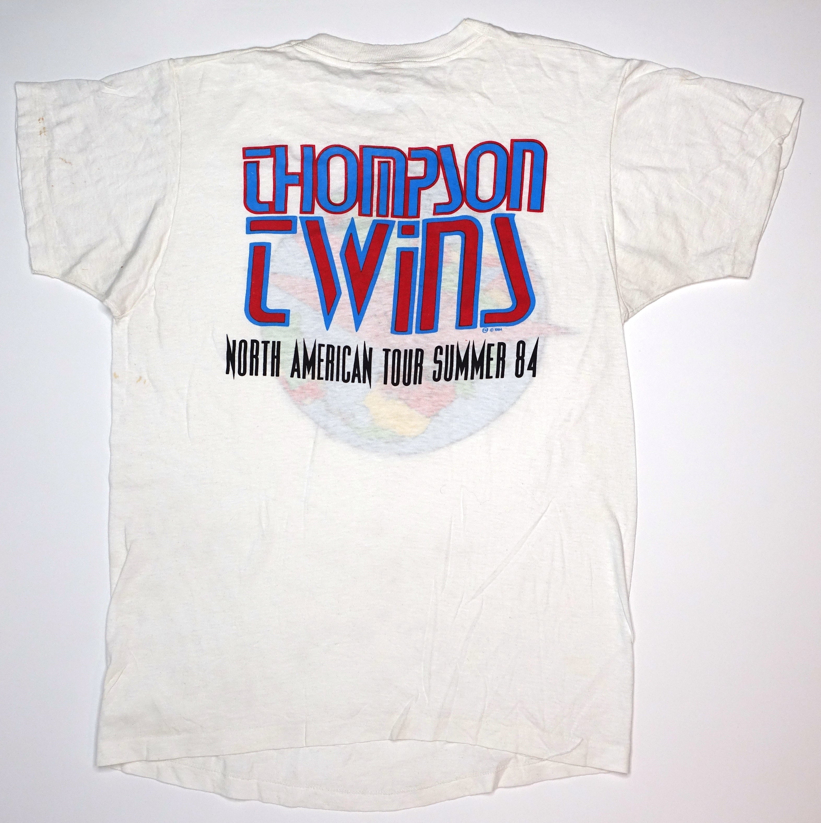 Thompson Twins - North American Summer 1984 Tour Shirt Size XL