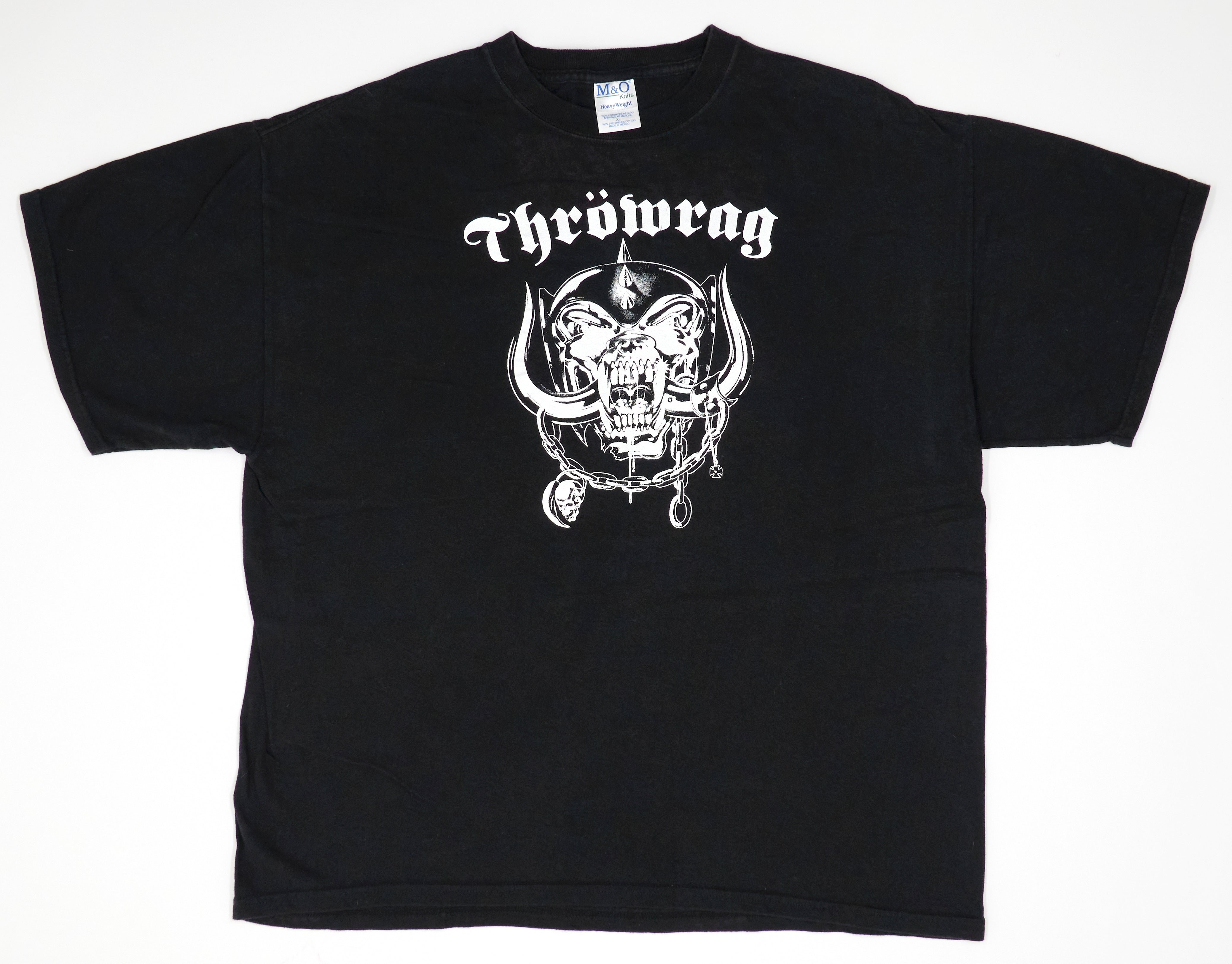 Throw Rag - Motorhead Design Tour Shirt Size XL