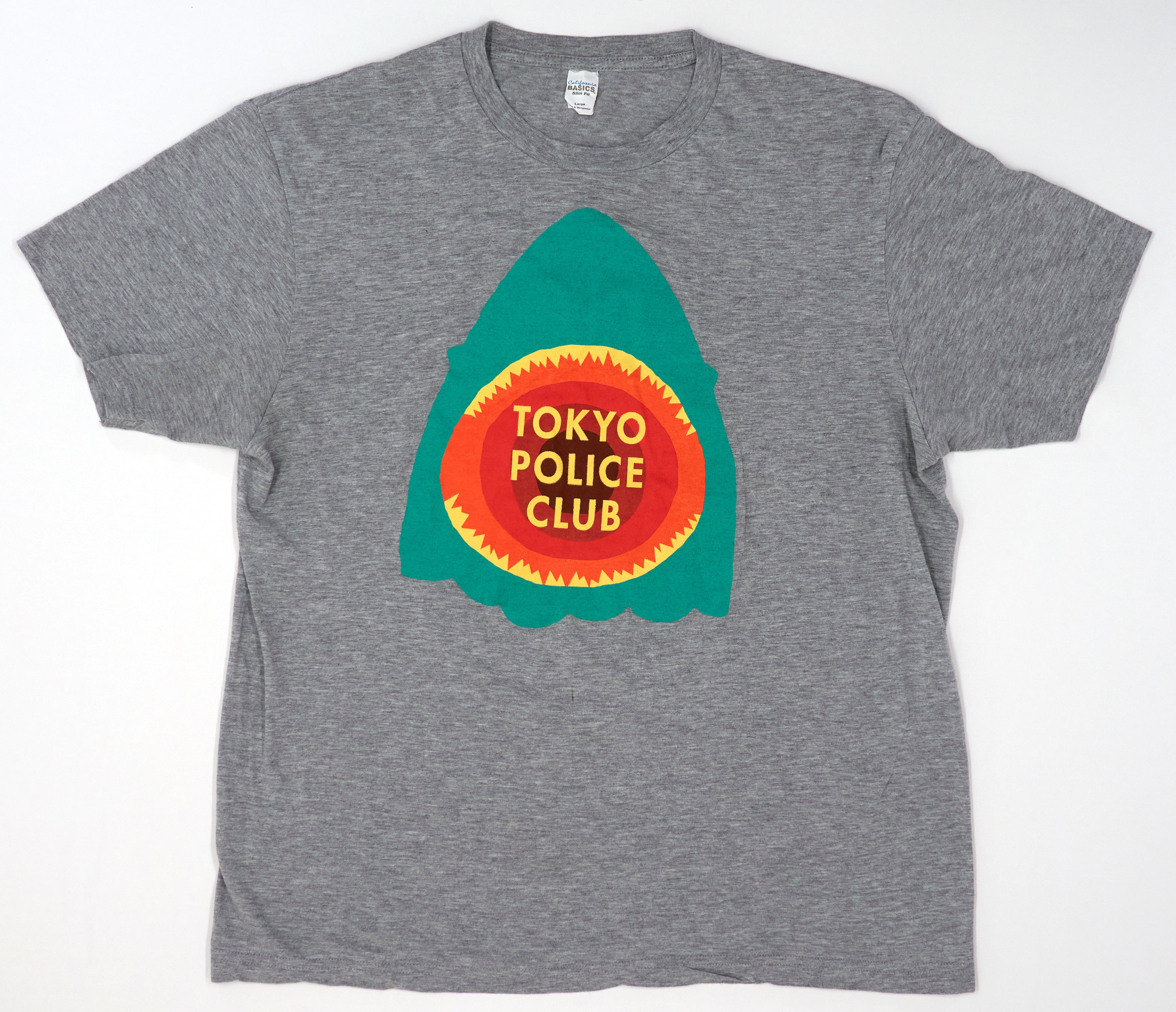 Tokyo Police Club – Shark 2010 Tour Shirt Size Large