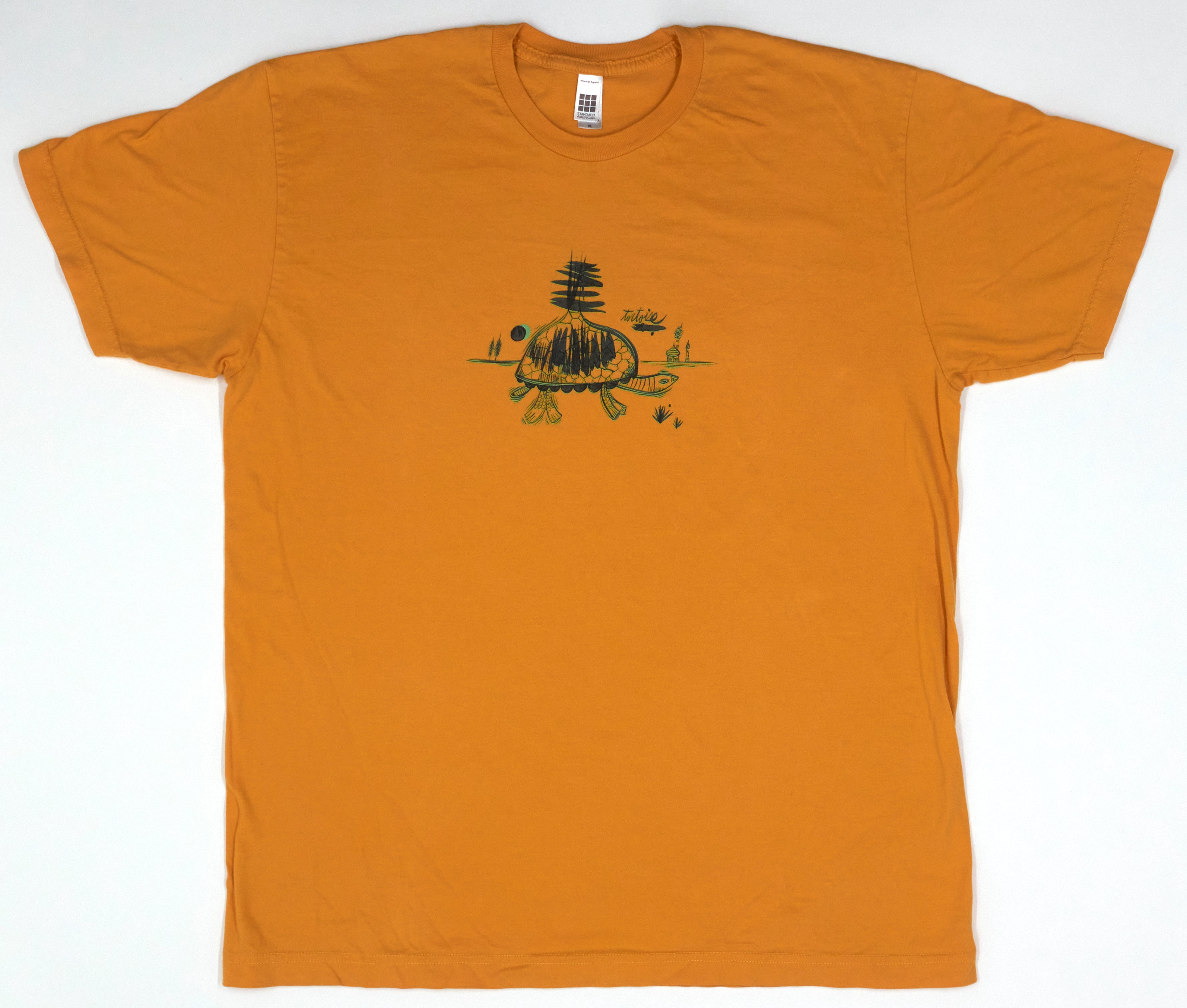 Tortoise – It's All Around You art by Thomas Campbell Tour Shirt Size XL