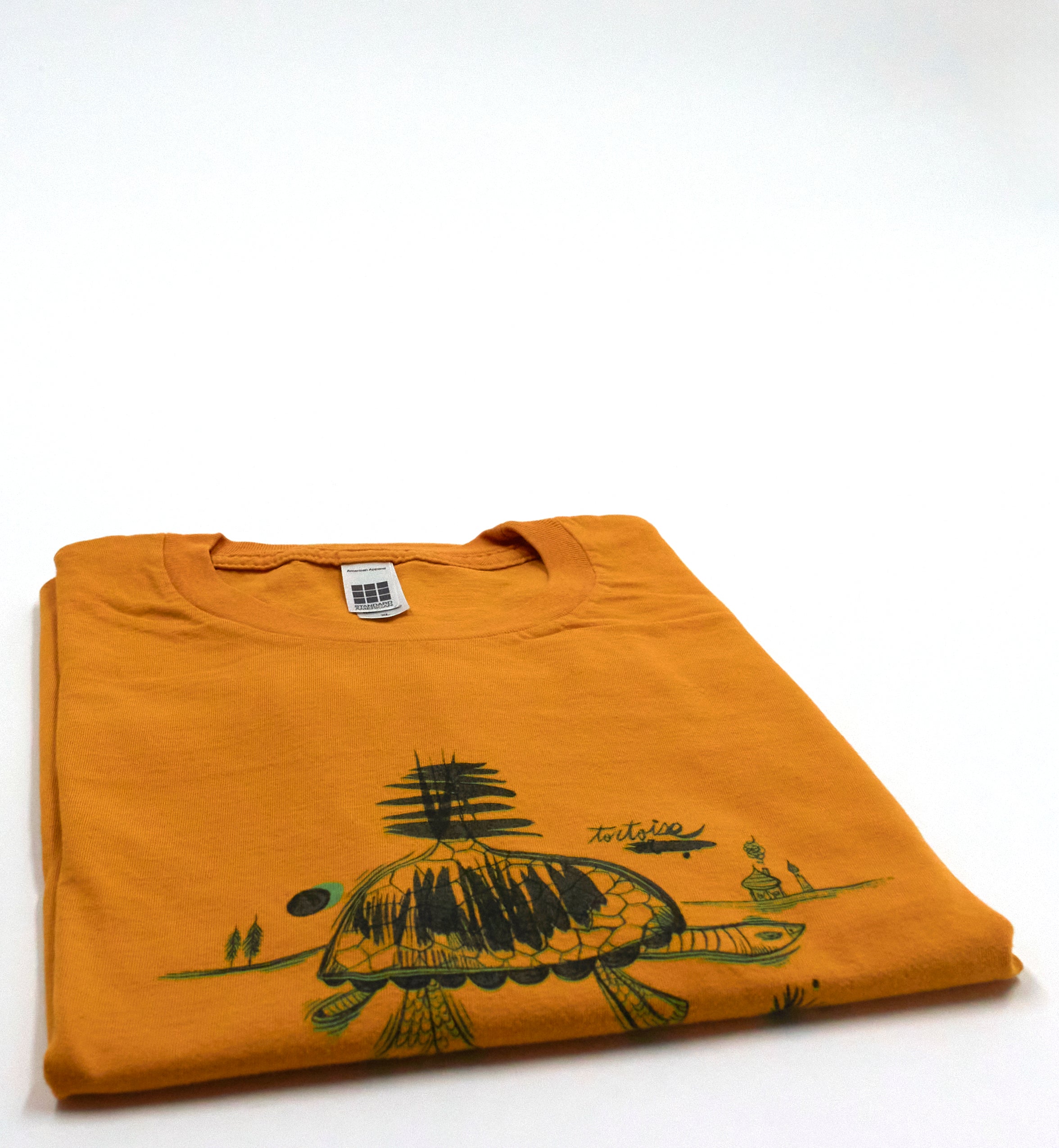 Tortoise – It's All Around You art by Thomas Campbell Tour Shirt Size XL