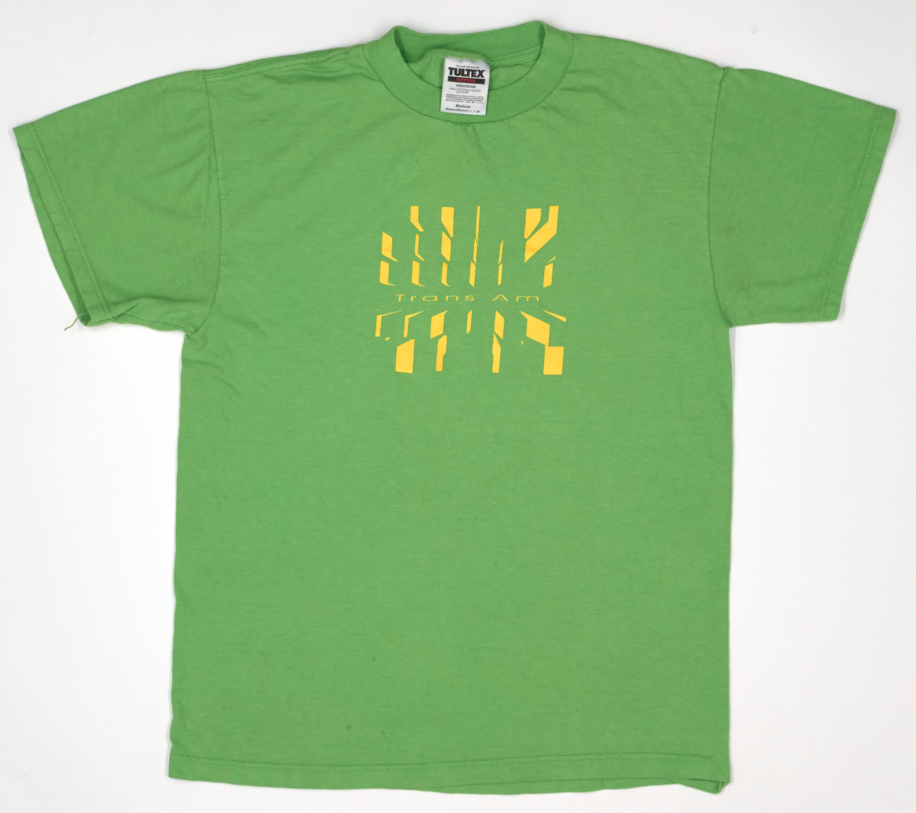 Trans Am - Who Do We Think You Are? 1999 Tour Shirt Size Medium