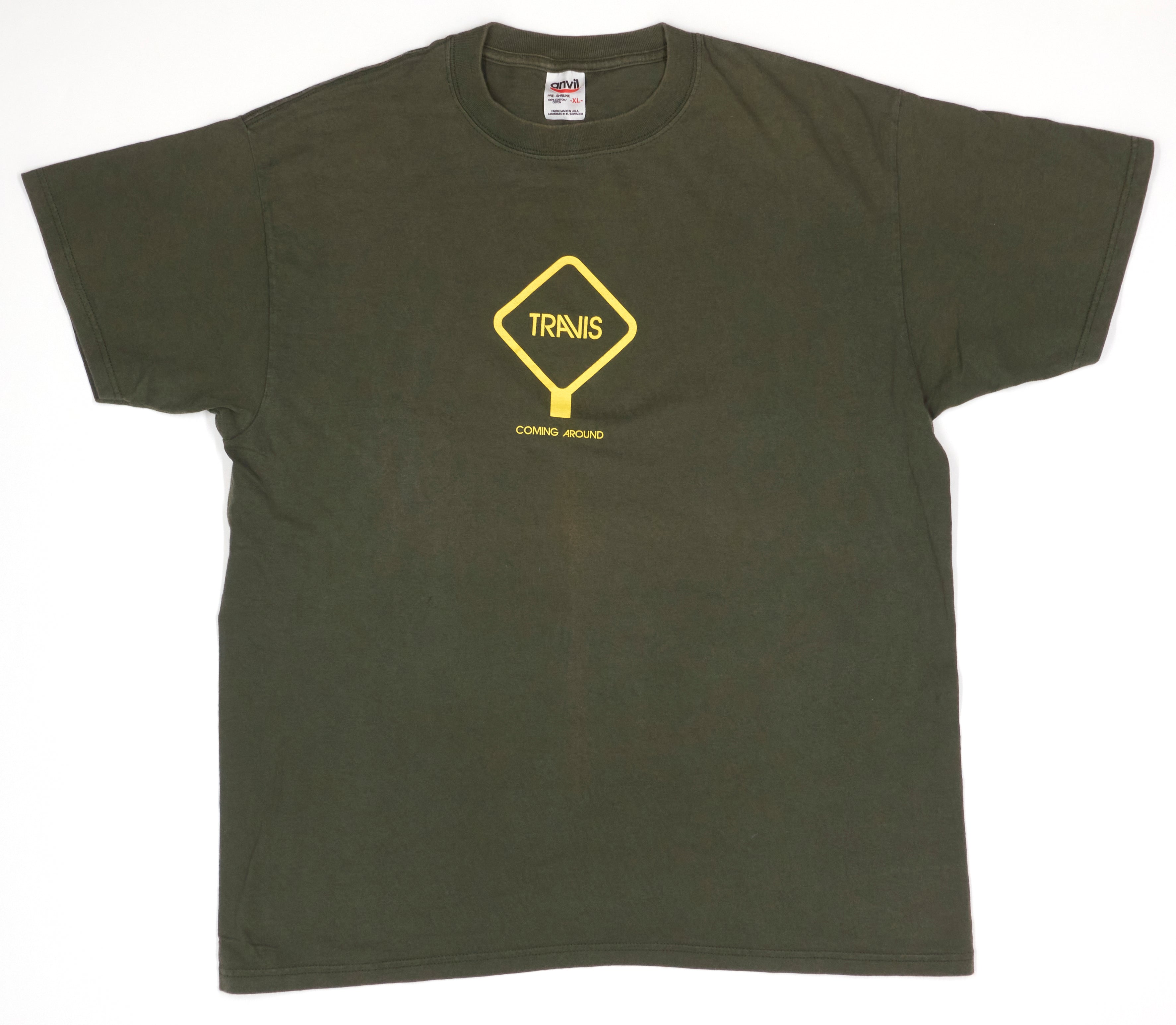 Travis – Coming Around 2000 Tour Shirt Size XL