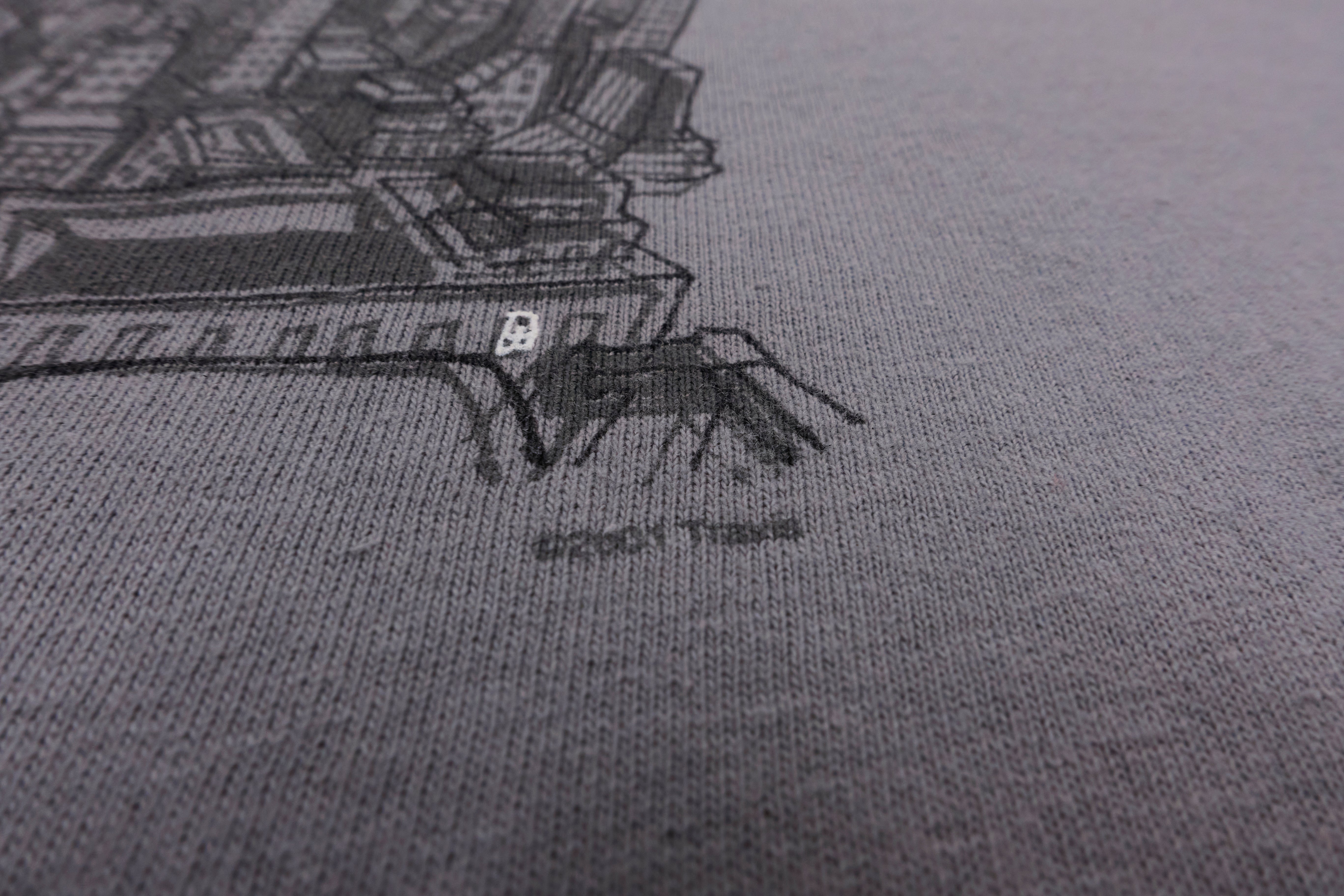 Travis – The Invisible Band City Drawing 2001 Tour Shirt Size Large