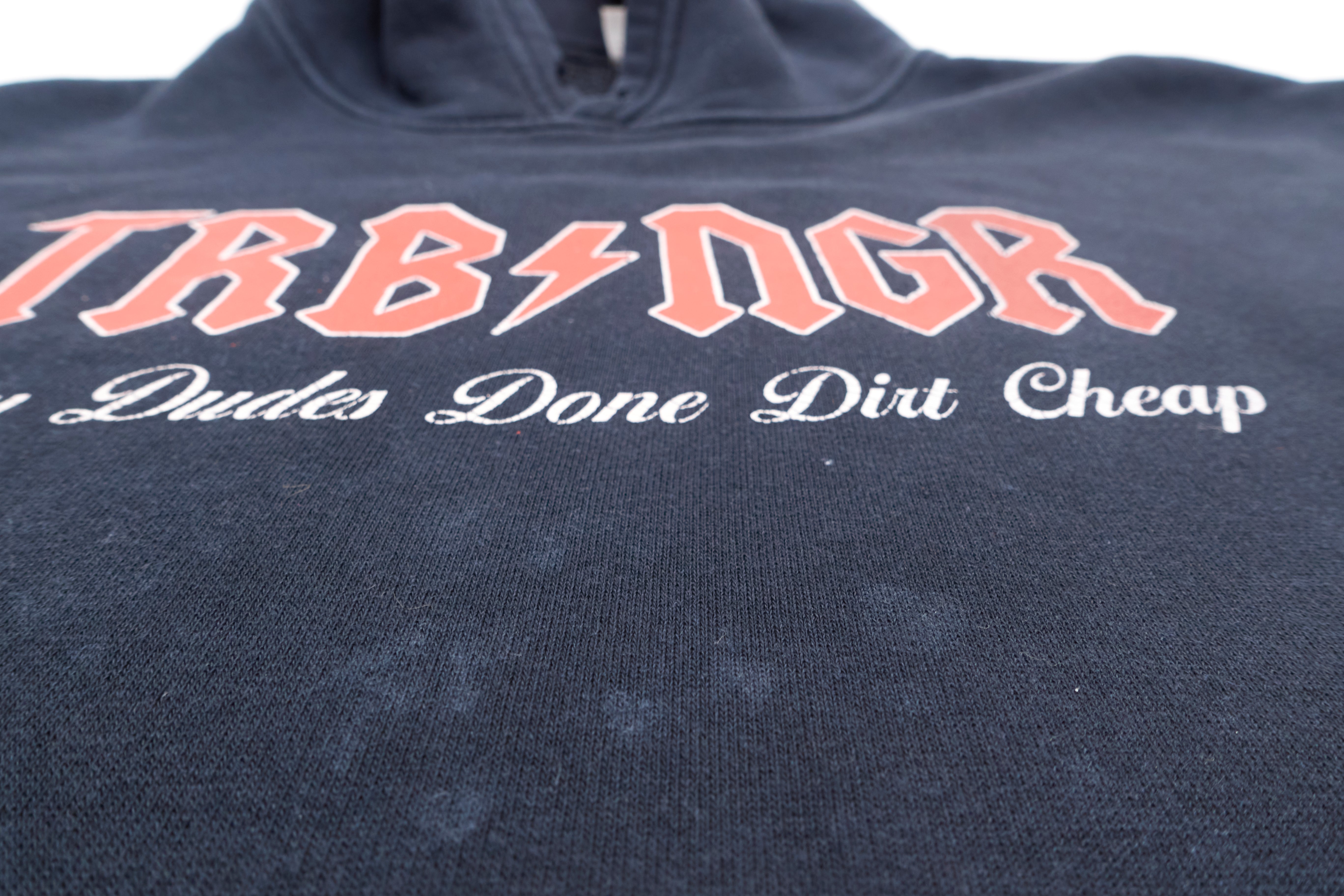 Turbonegro – Dirty Dudes Done Dirt Cheap Hooded 1998 Tour Sweat Shirt Size XL