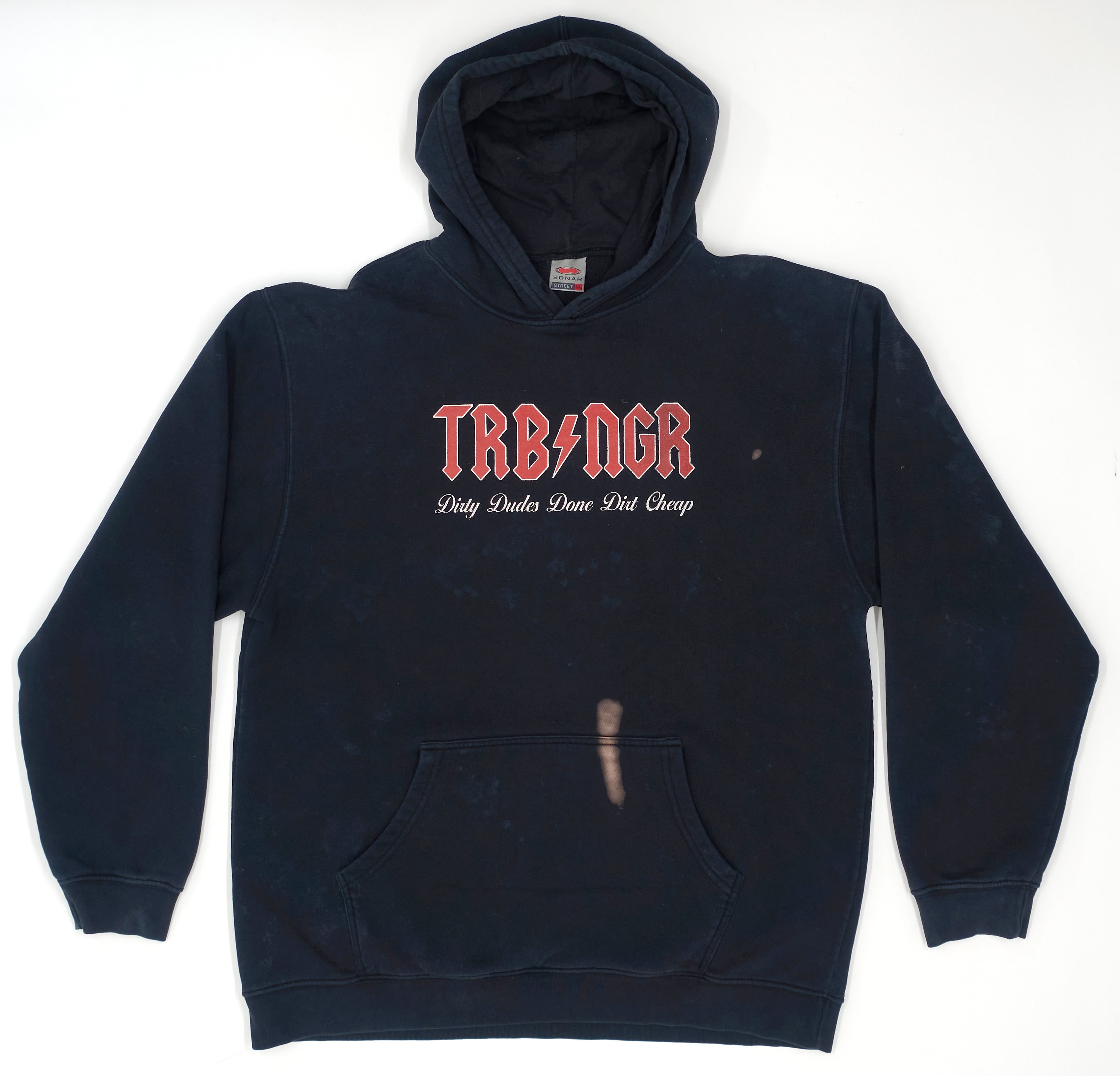 Turbonegro – Dirty Dudes Done Dirt Cheap Hooded 1998 Tour Sweat Shirt Size XL