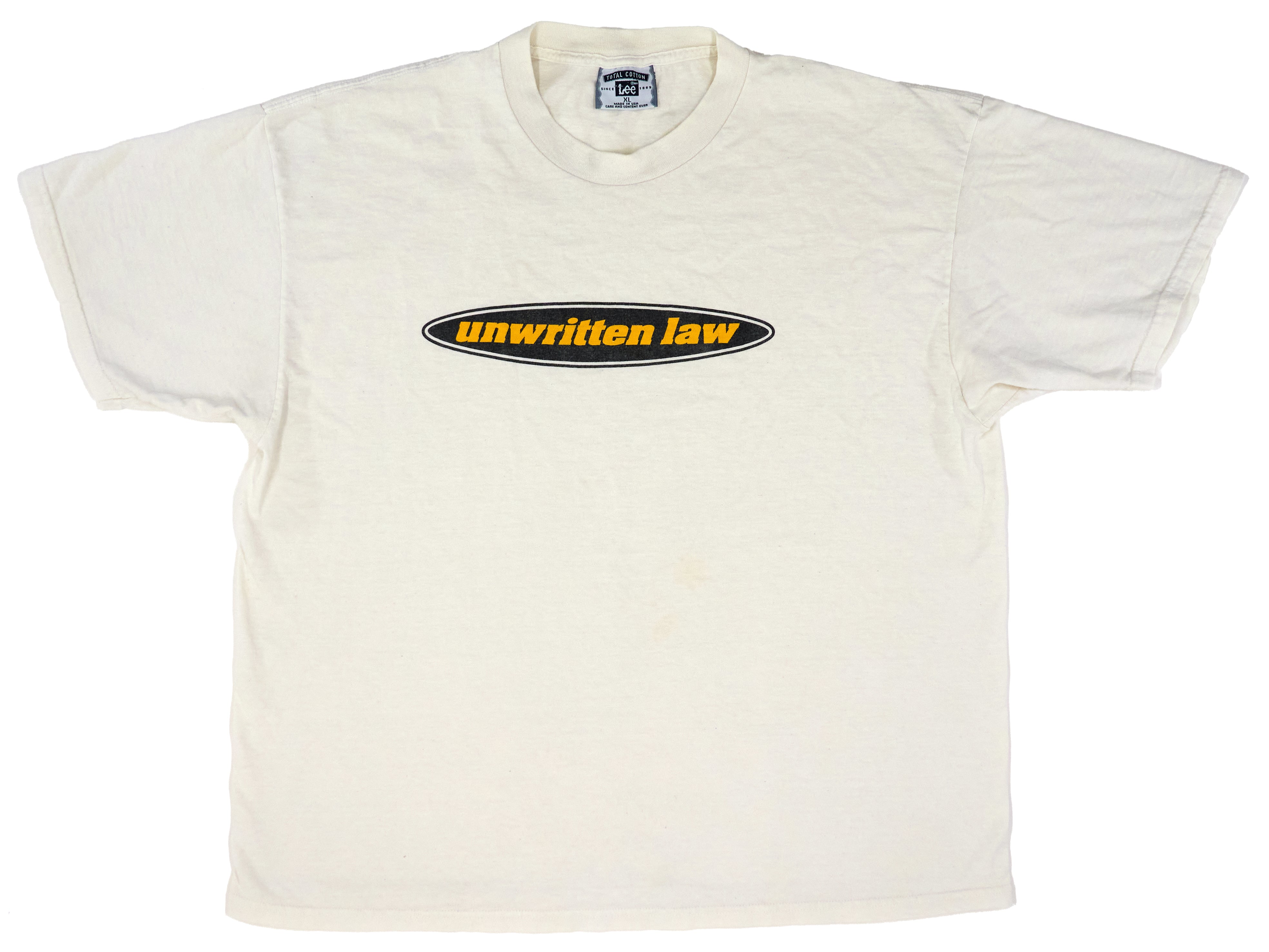 Unwritten Law – Oz Factor 1996 Tour Shirt Size XL