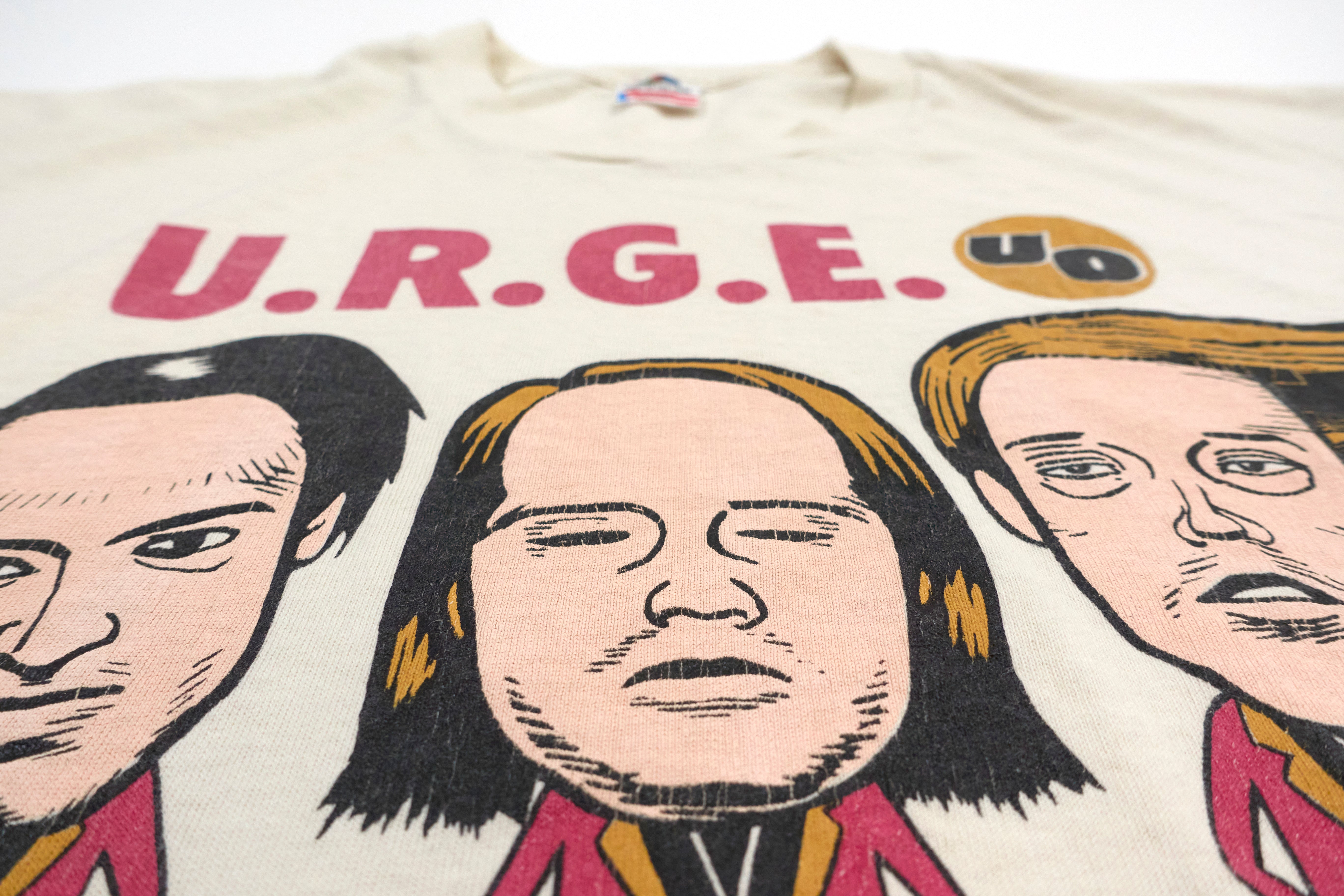 Urge Overkill - Supersonic Storybook by Daniel Clowes 1991 Tour Shirt Size XL