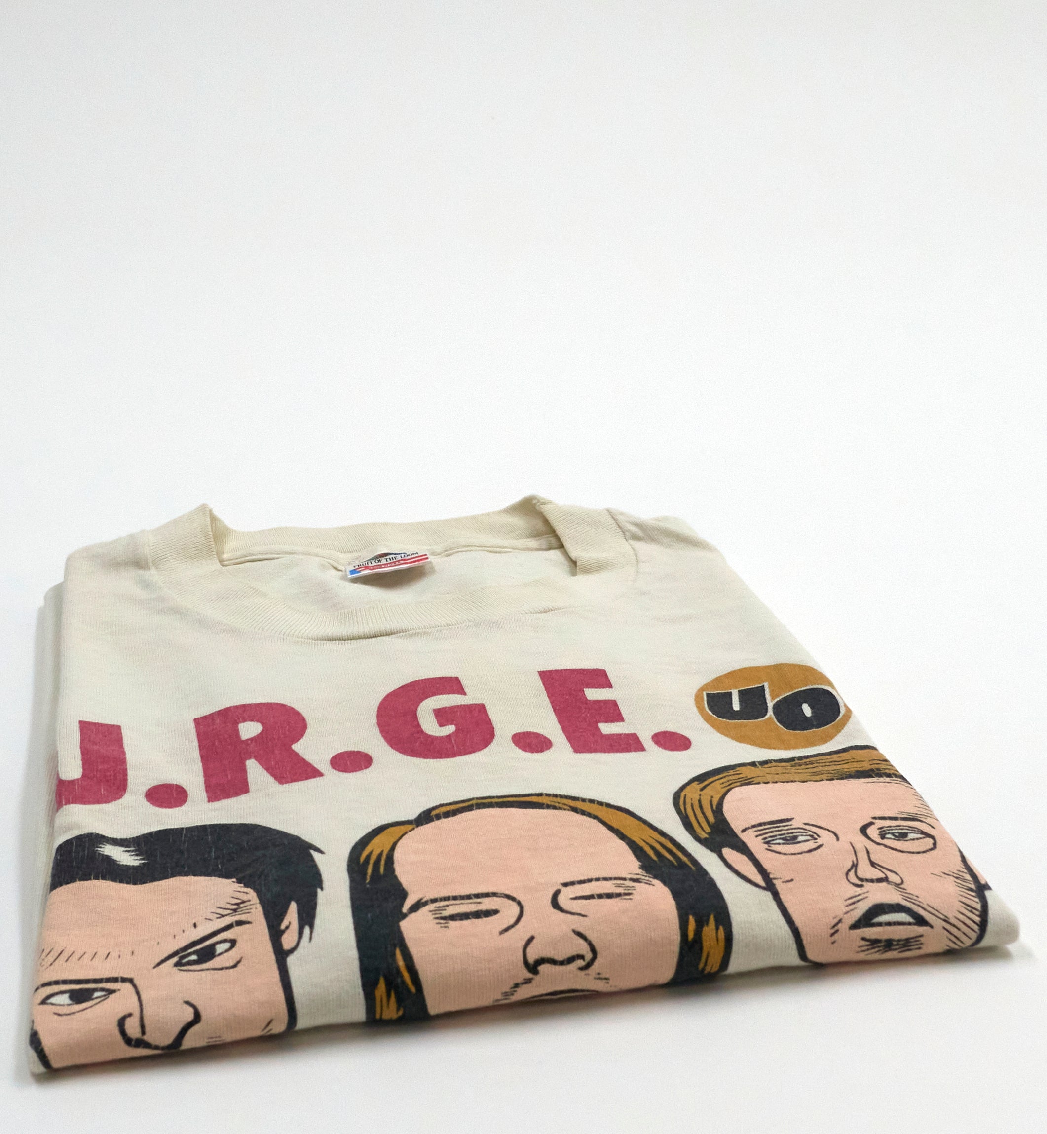 Urge Overkill - Supersonic Storybook by Daniel Clowes 1991 Tour Shirt Size XL