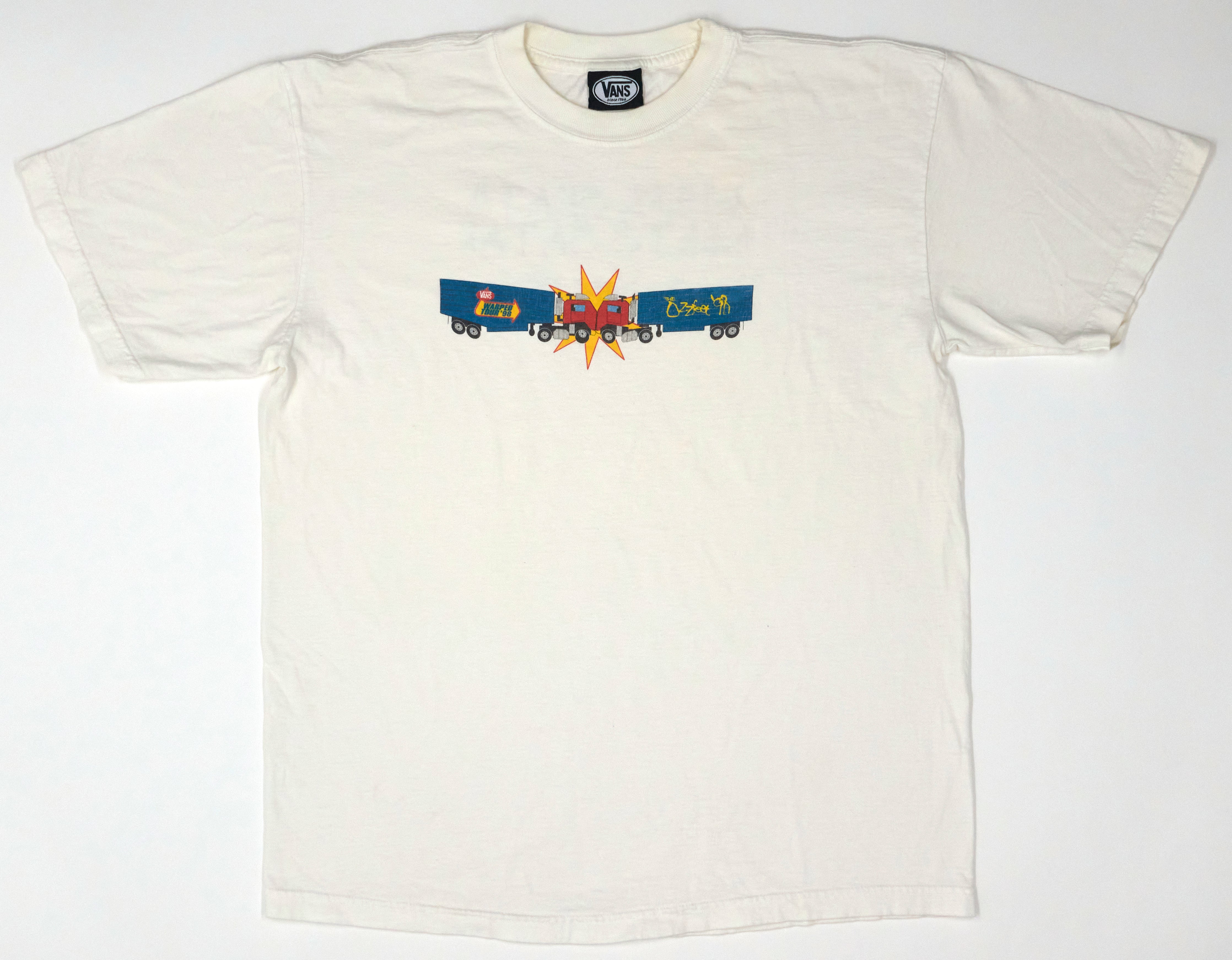 Vans Warped / Ozzfest - Crew Only Promo July 18th Sommerset, MN 1998 Tour Shirt Size XL