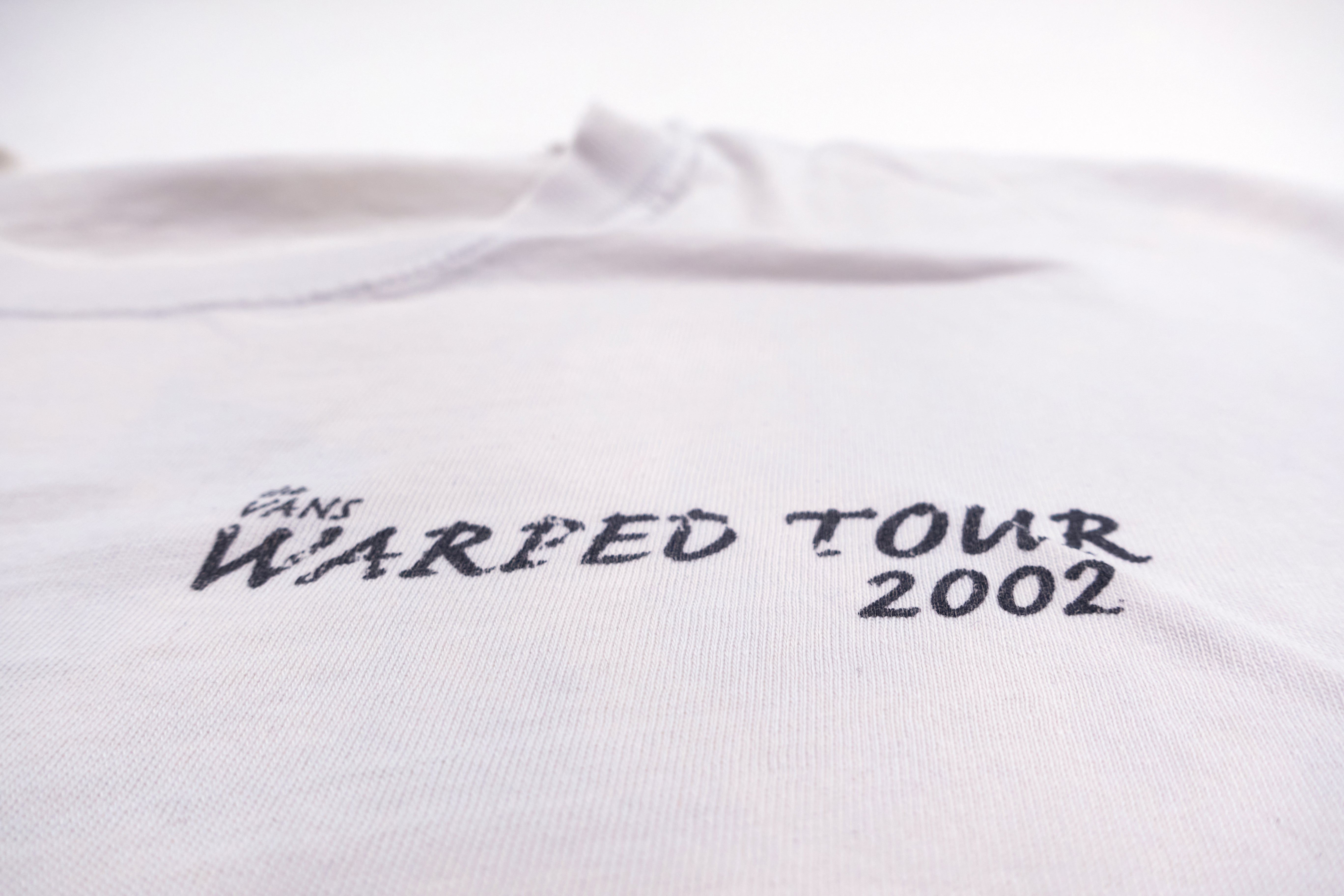 Vans Warped Tour - Crew / Promo Only 2002 Tour Shirt Size XL