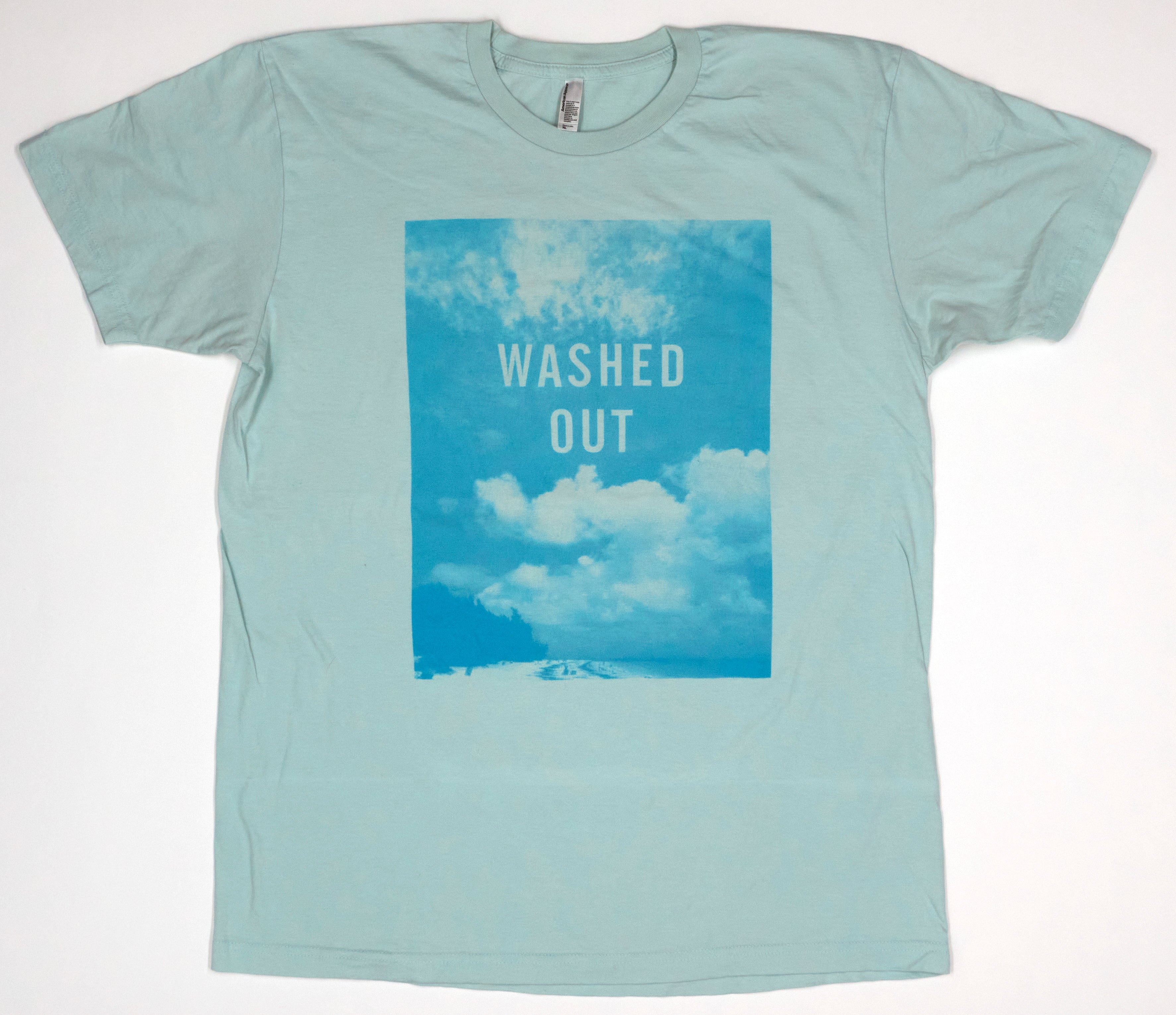 Washed Out - Beach Cloud Photo Tour Shirt Size XL