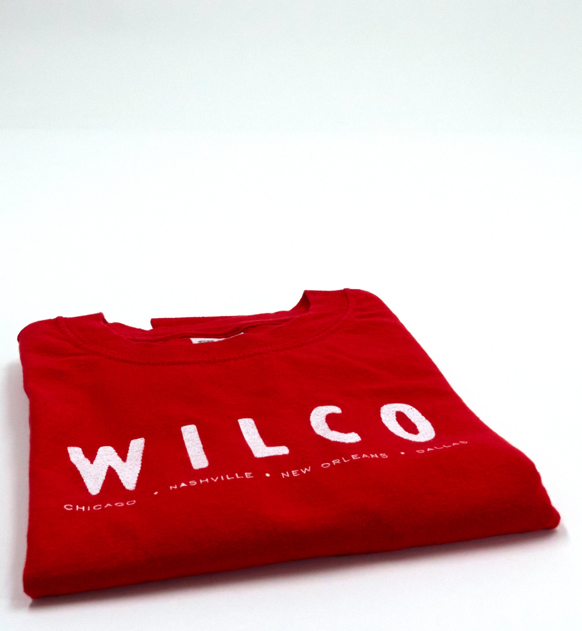 Wilco – AM Chicago Nashville New Orleans Dallas Tour Shirt Size XL