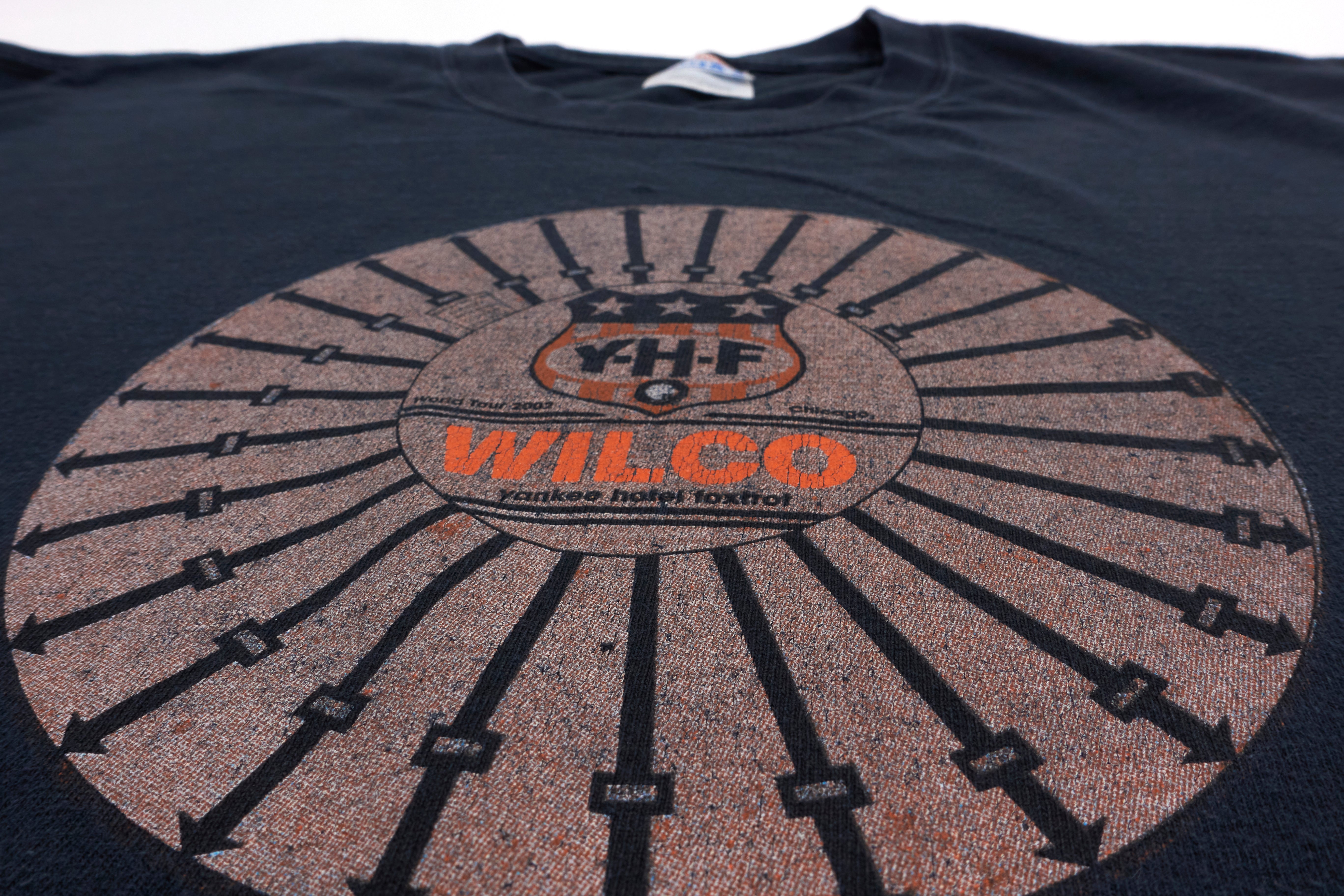 Wilco – YHF Record Label 2002 Tour Shirt Size XL