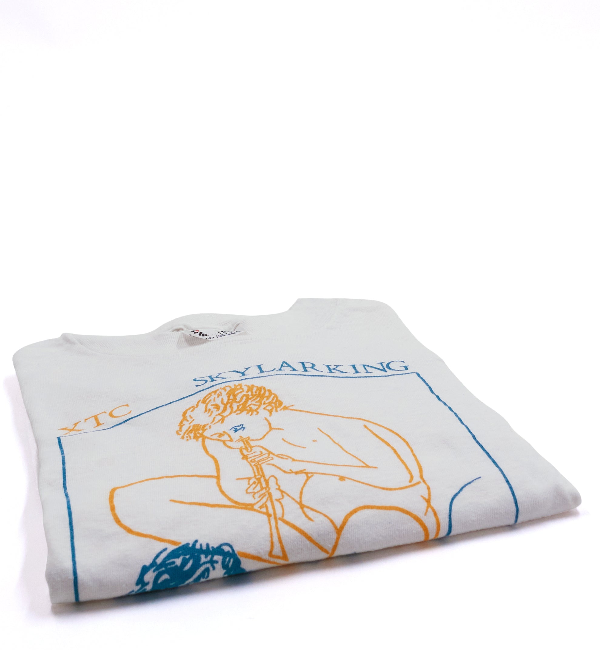 XTC - Skylarking In The Park 1991 Long Sleeve Tour Shirt Size Large