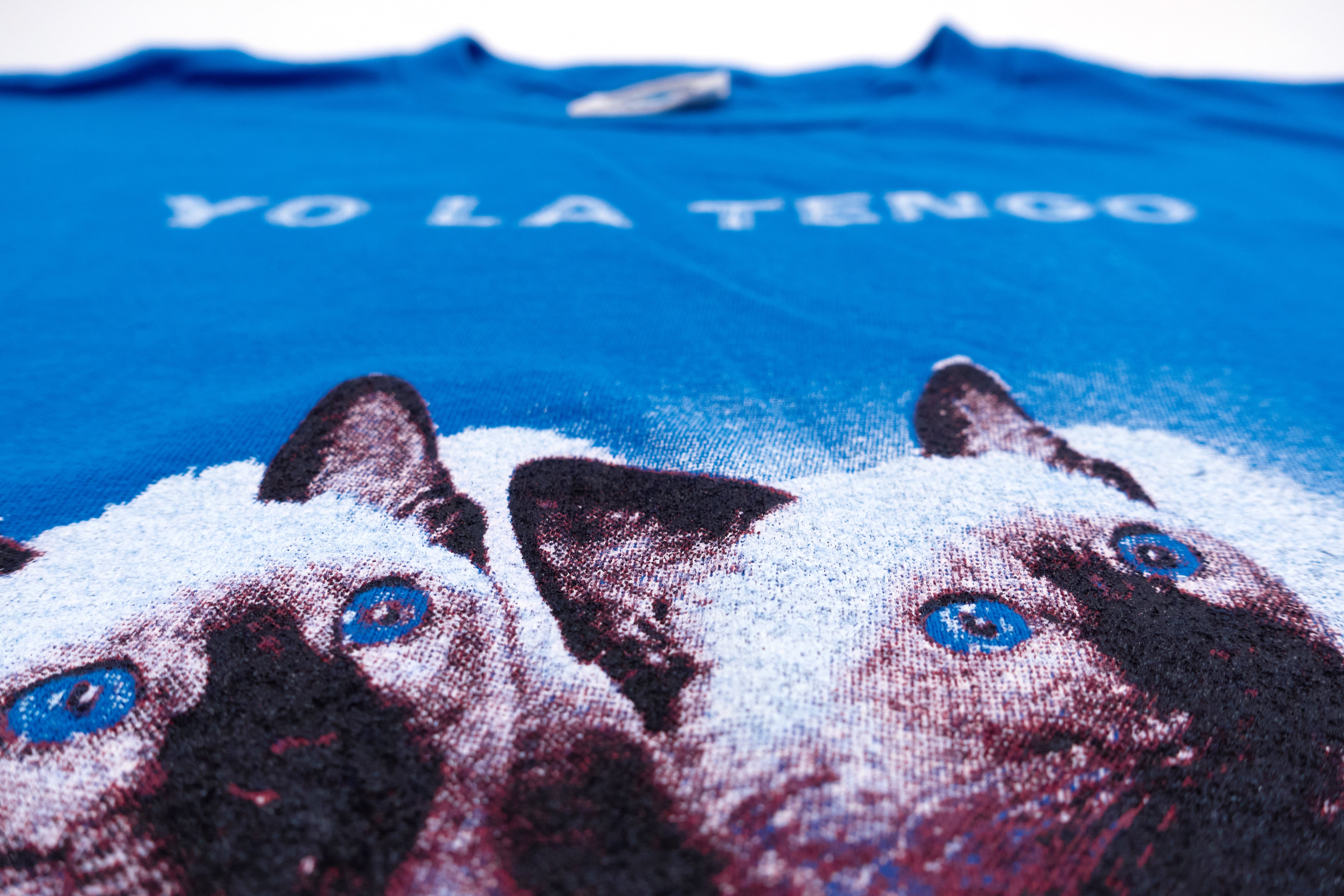 Yo La Tengo – I Can Hear The Heart Beating As One Siamese Kittens 1997 Tour Shirt Size Large