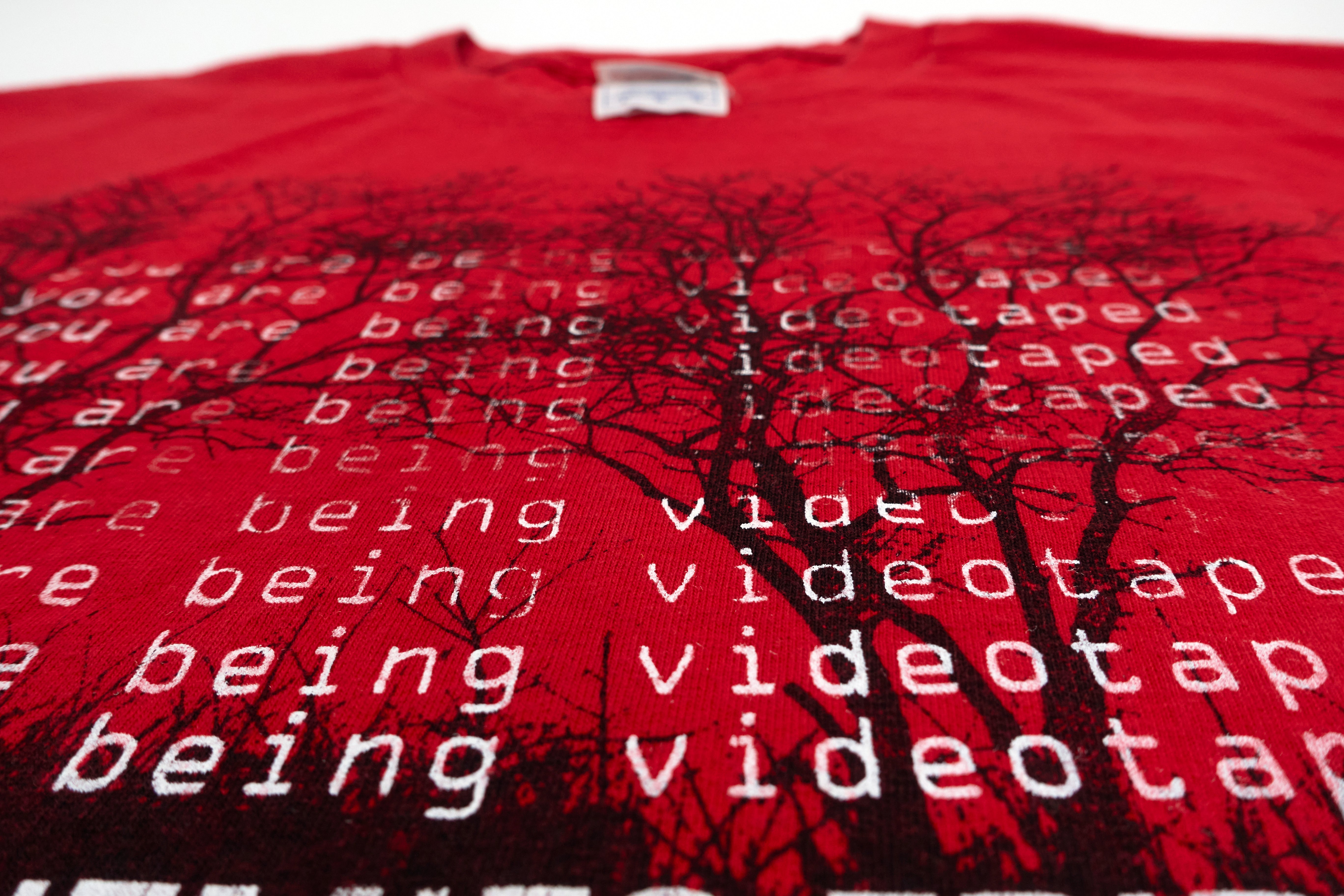 Your Enemies Friends – You Are Being Videotaped 2004 Tour Shirt Size Large