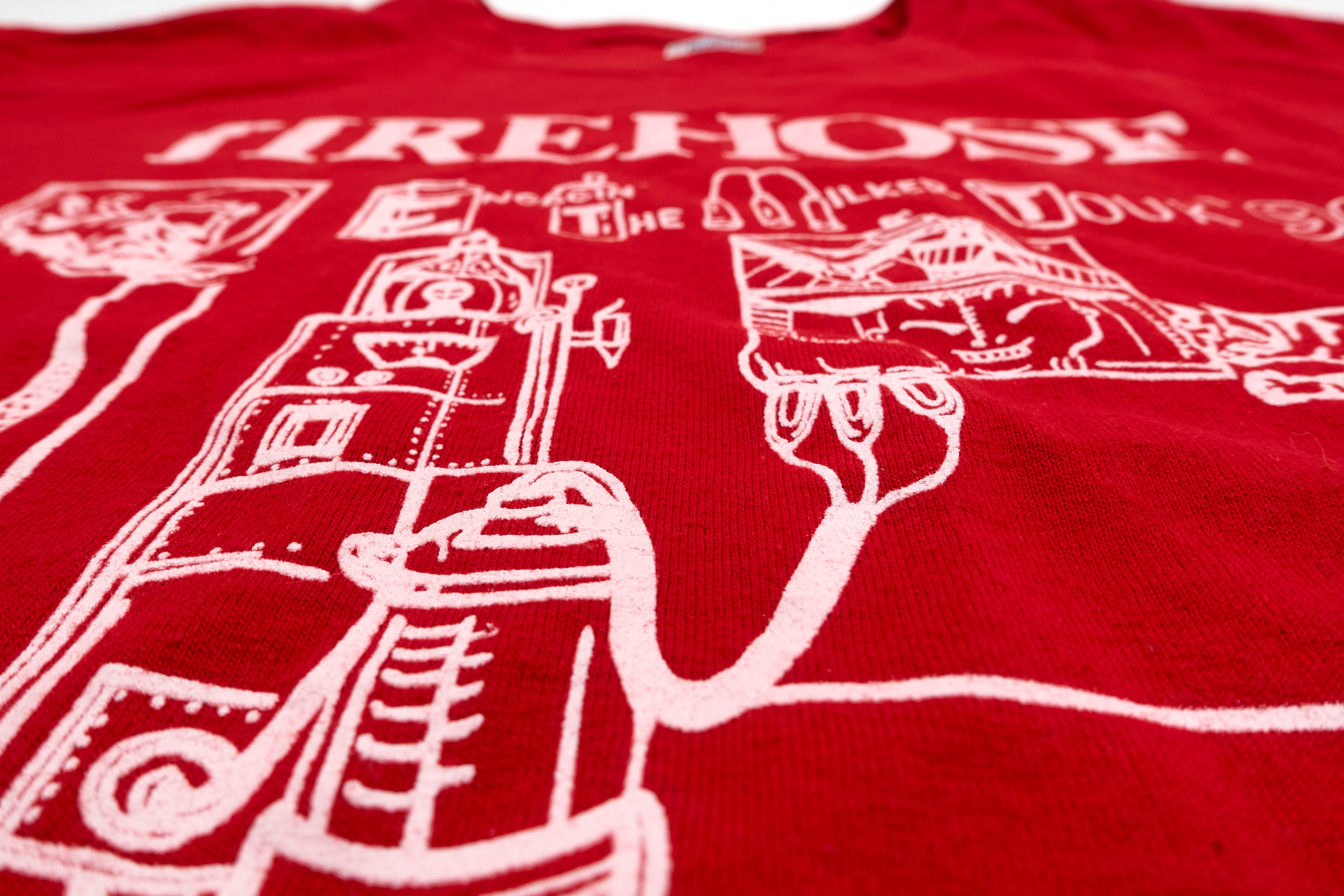 fIREHOSE - Engagin' the Milker 1990 Tour (Bootleg By Me) Shirt Size Large