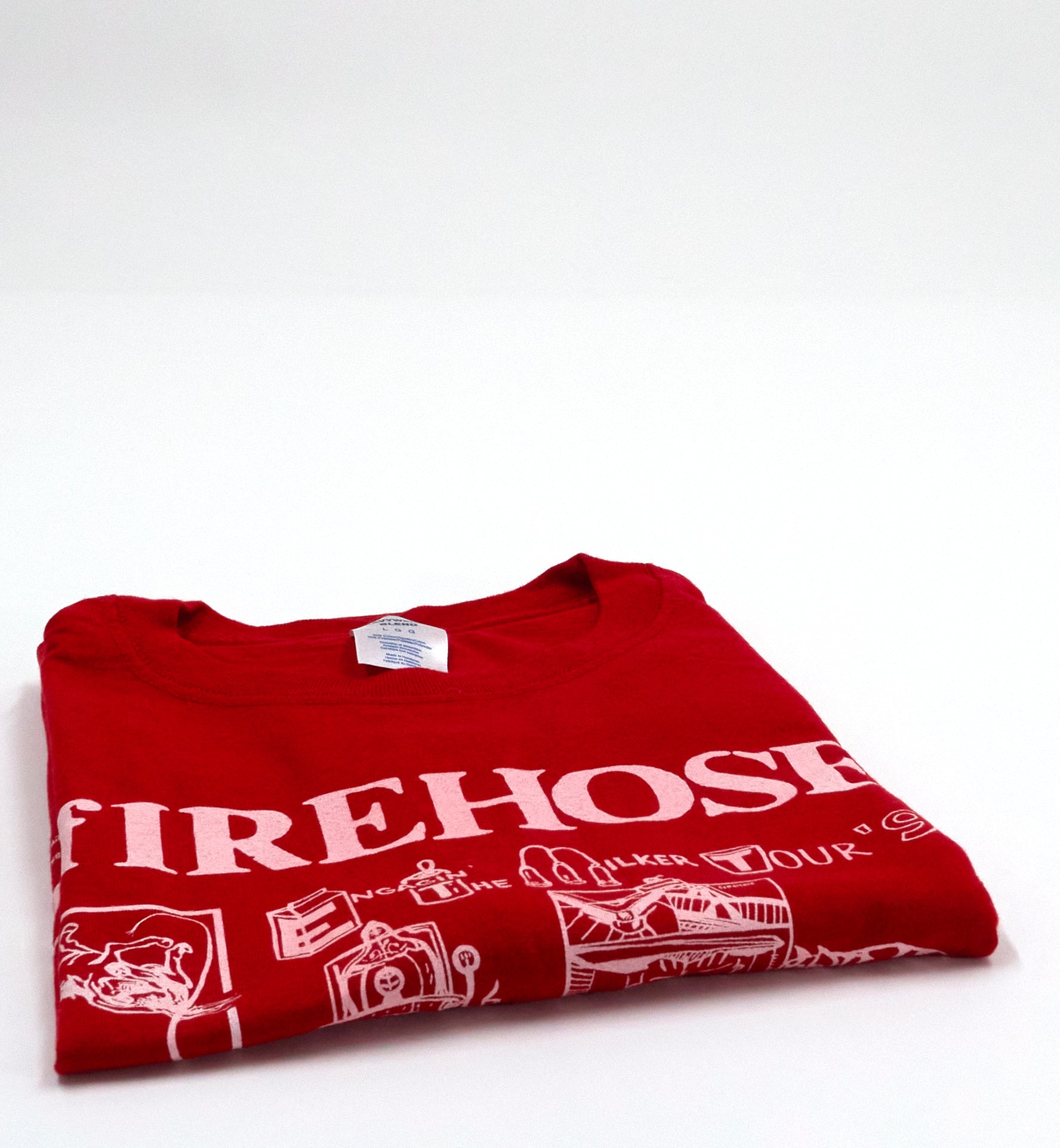 fIREHOSE - Engagin' the Milker 1990 Tour (Bootleg By Me) Shirt Size Large