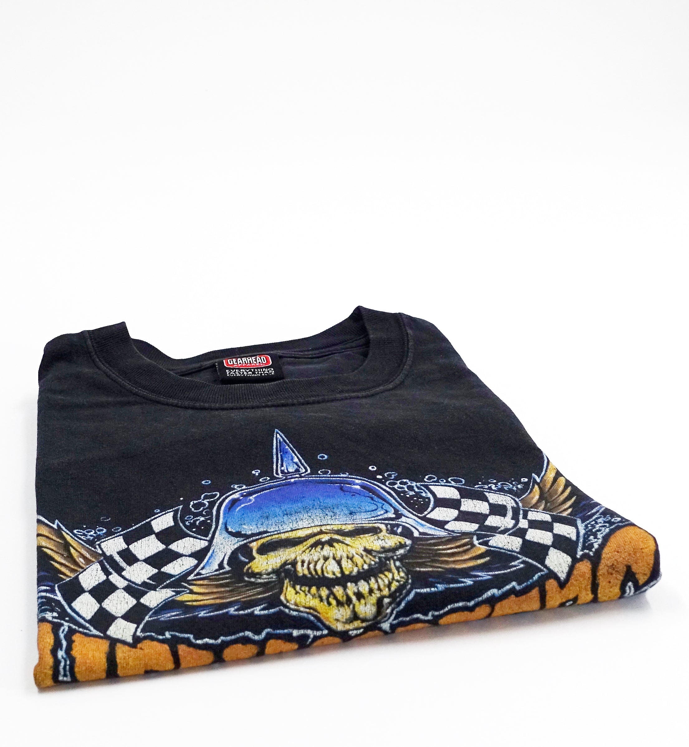 Hellacopters - Dirty Donny Winged Skull 90's Tour Shirt Size XL