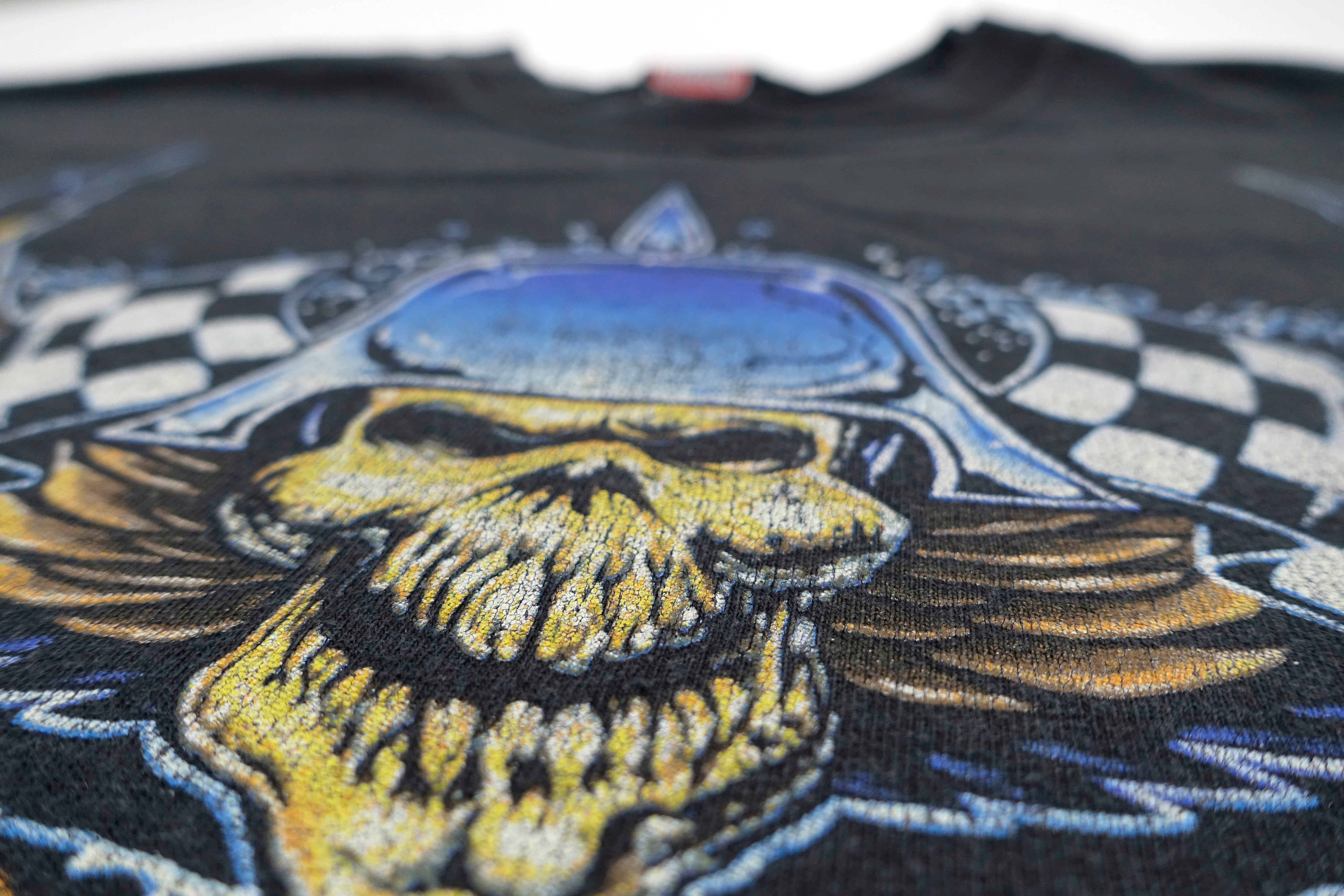 Hellacopters - Dirty Donny Winged Skull 90's Tour Shirt Size XL