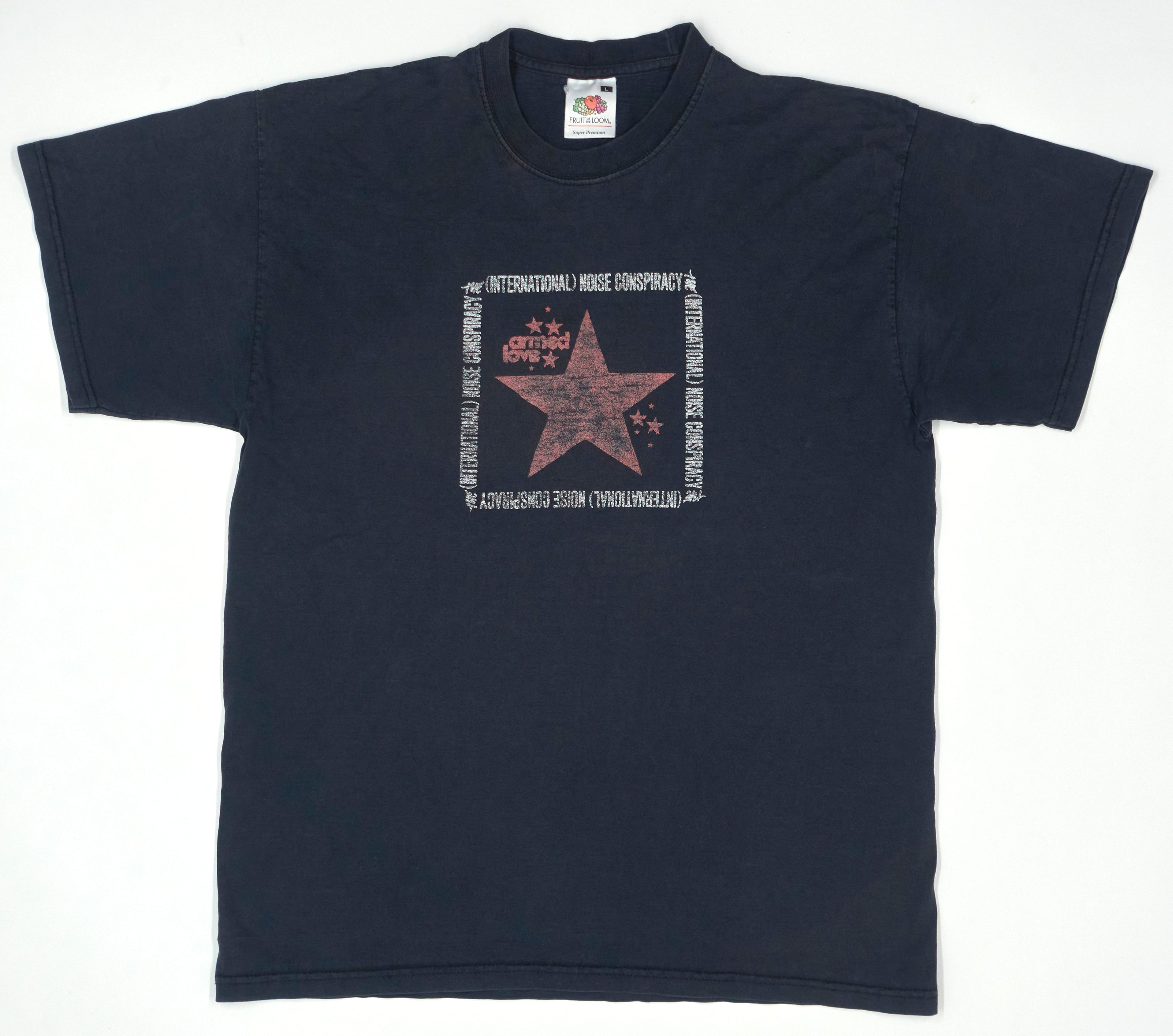 (International) Noise Conspiracy - Armed Love 2004 Tour Shirt Size Large