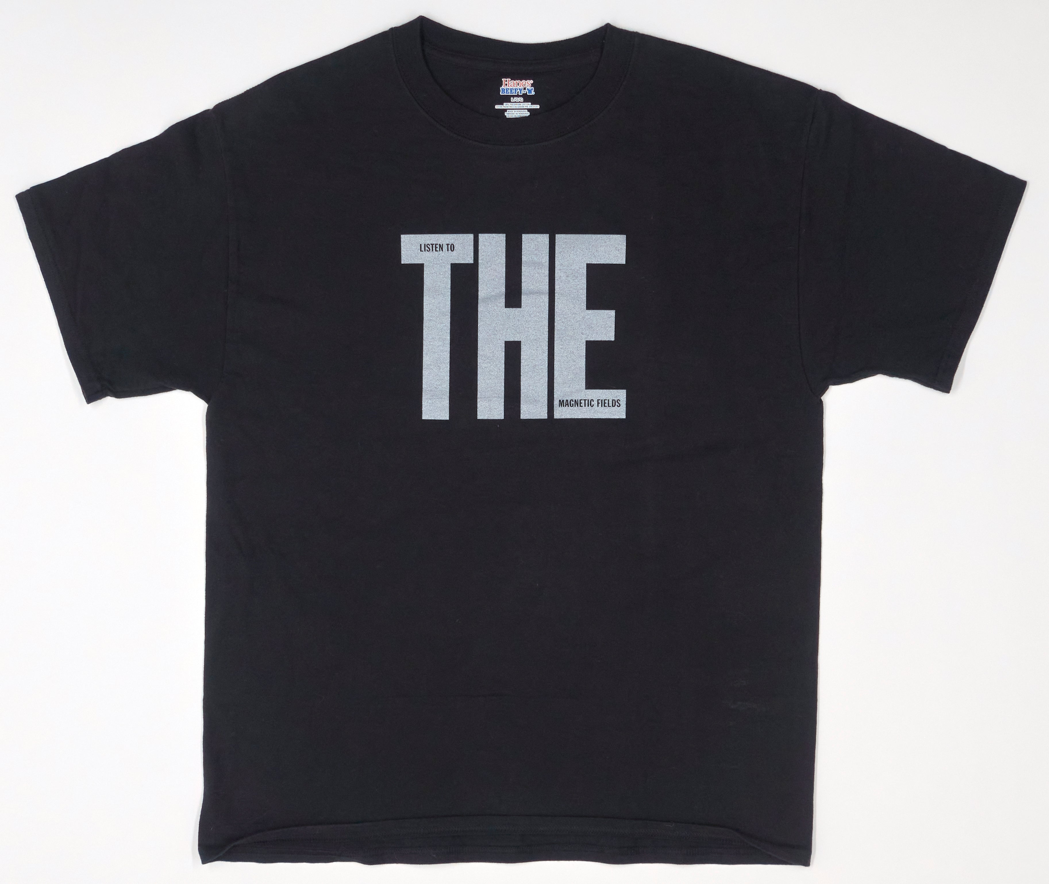 Magnetic Fields - Listen To The Magnetic Fields 50 Song 2017 Tour Shirt Size Large