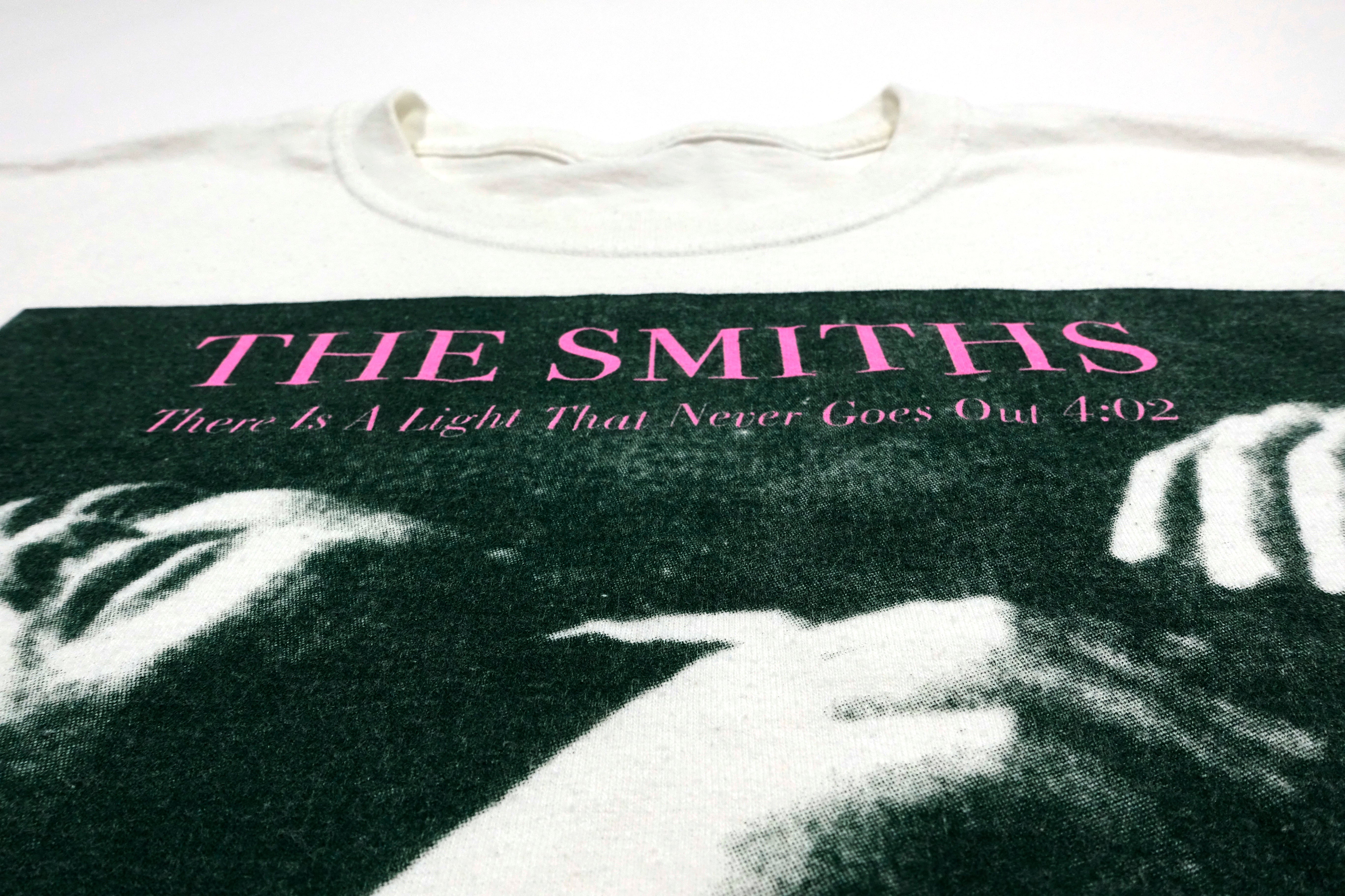 Smiths - There Is A Light That Never Goes Out 4:02 Sire Promo 12" Shirt (Bootleg by Me) Size Large