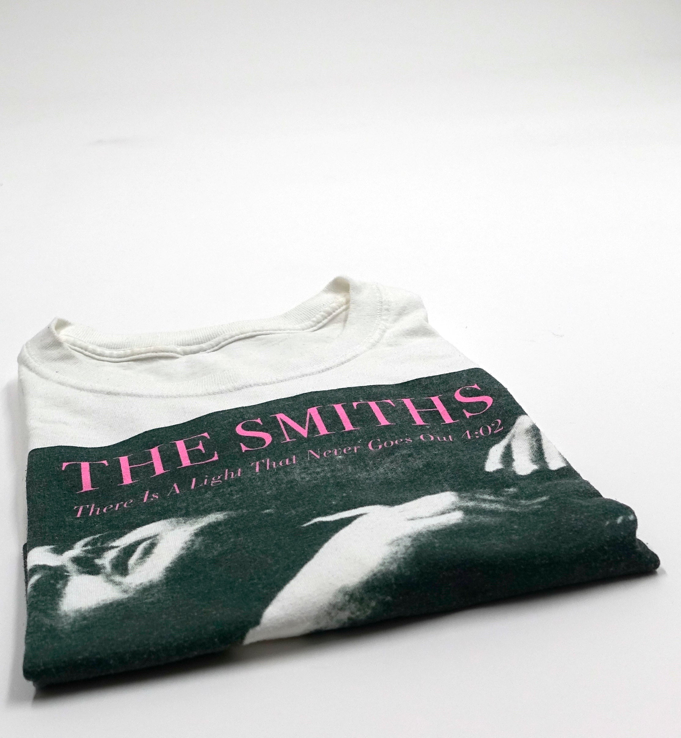 Smiths - There Is A Light That Never Goes Out 4:02 Sire Promo 12" Shirt (Bootleg by Me) Size Large