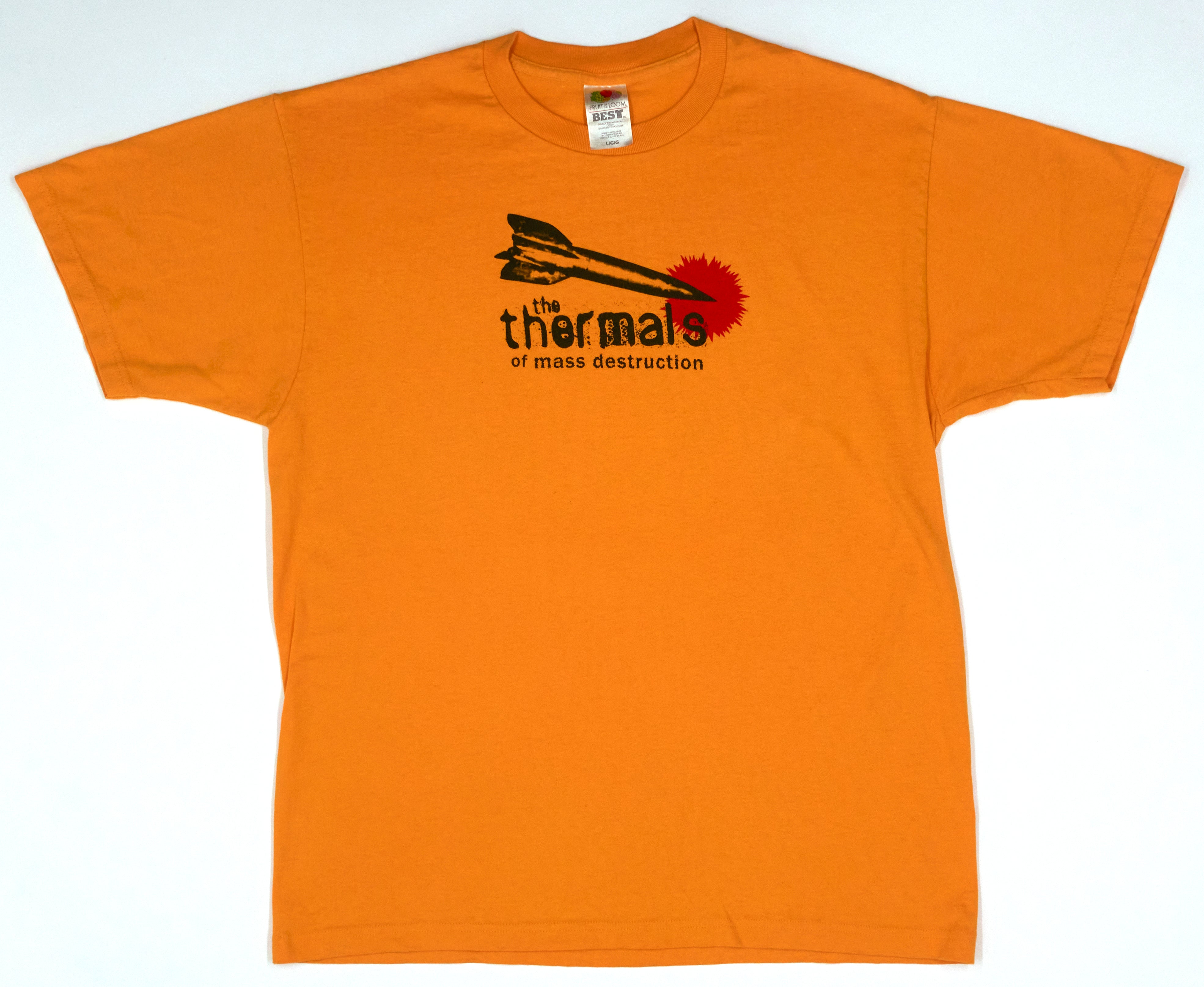 Thermals - Of Mass Destruction 2002 Tour Shirt Size Large