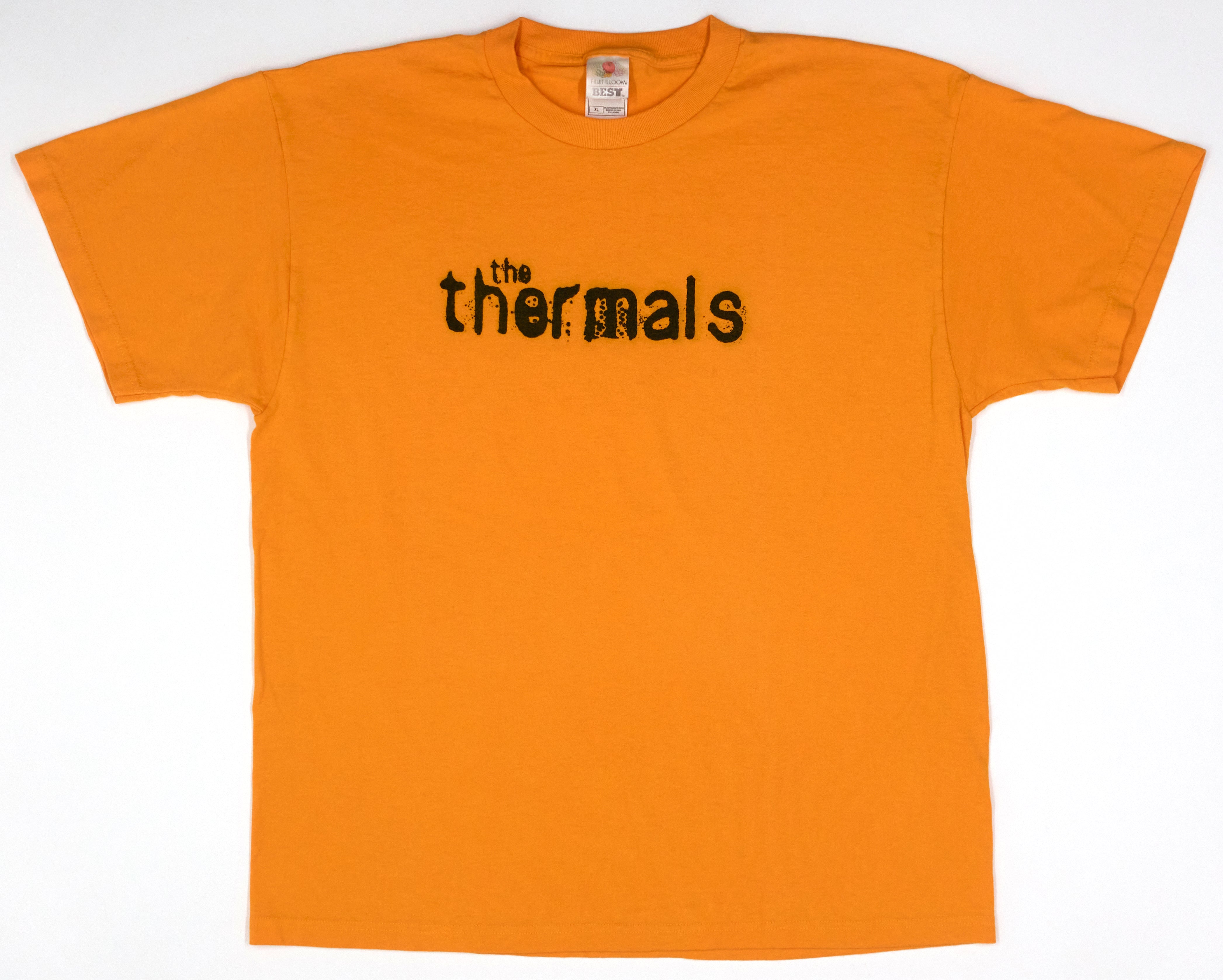 Thermals - S/T Logo 2002 Tour Shirt Size XL