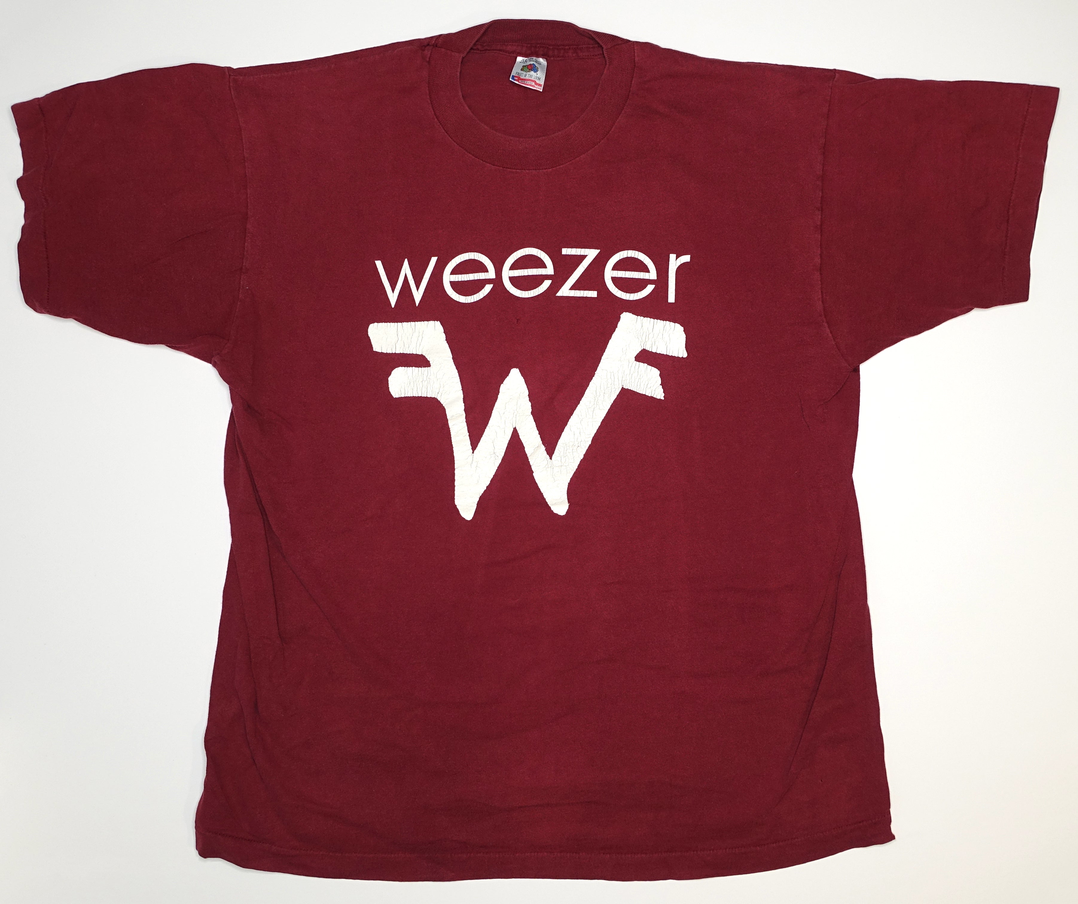 Weezer - Winged =W= / Bokkus Fan Club Only 1994 Shirt Size XL