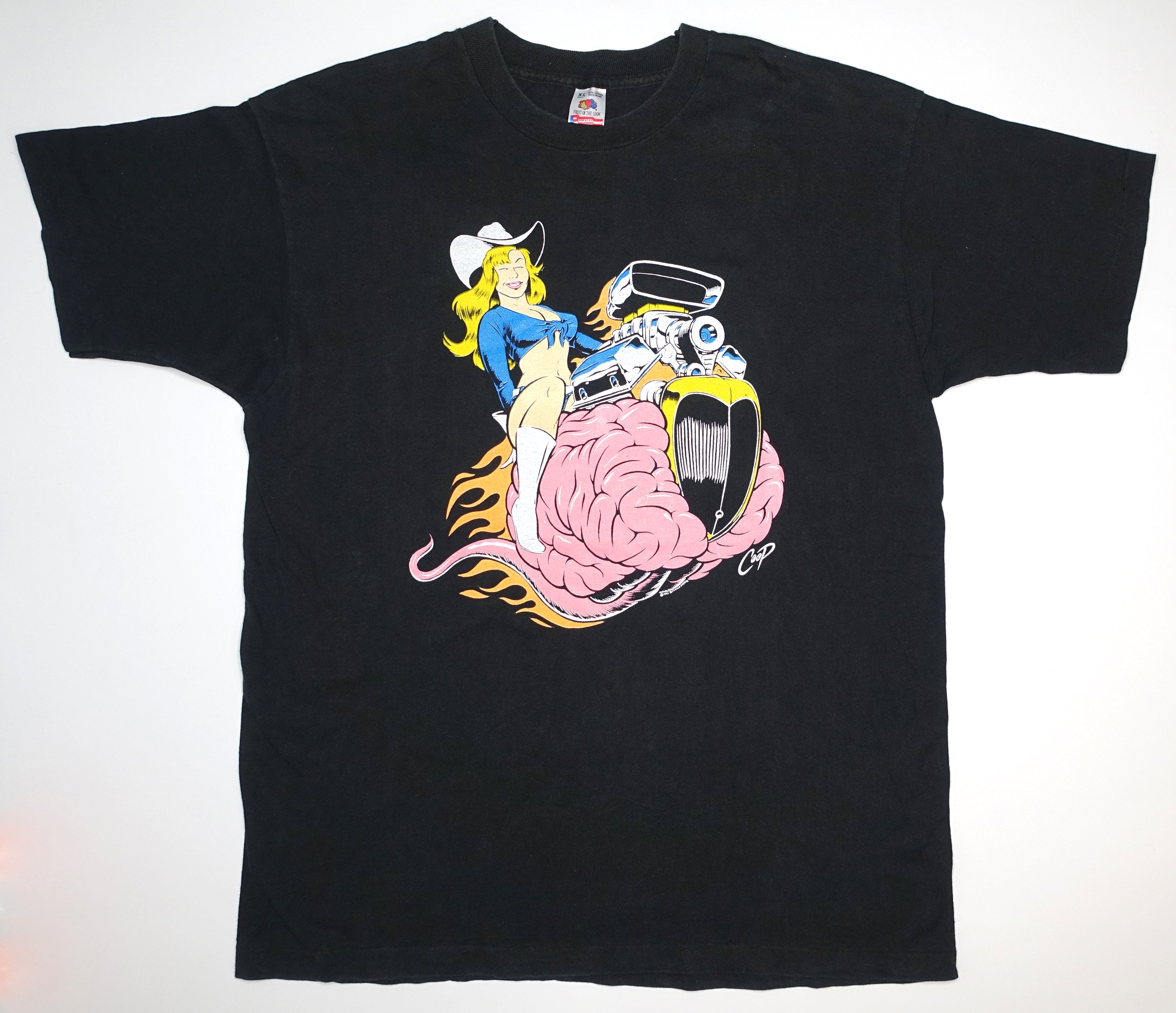Butthole Surfers - Coop Cowgirl 1993 Tour Shirt Size XL (FOTL)