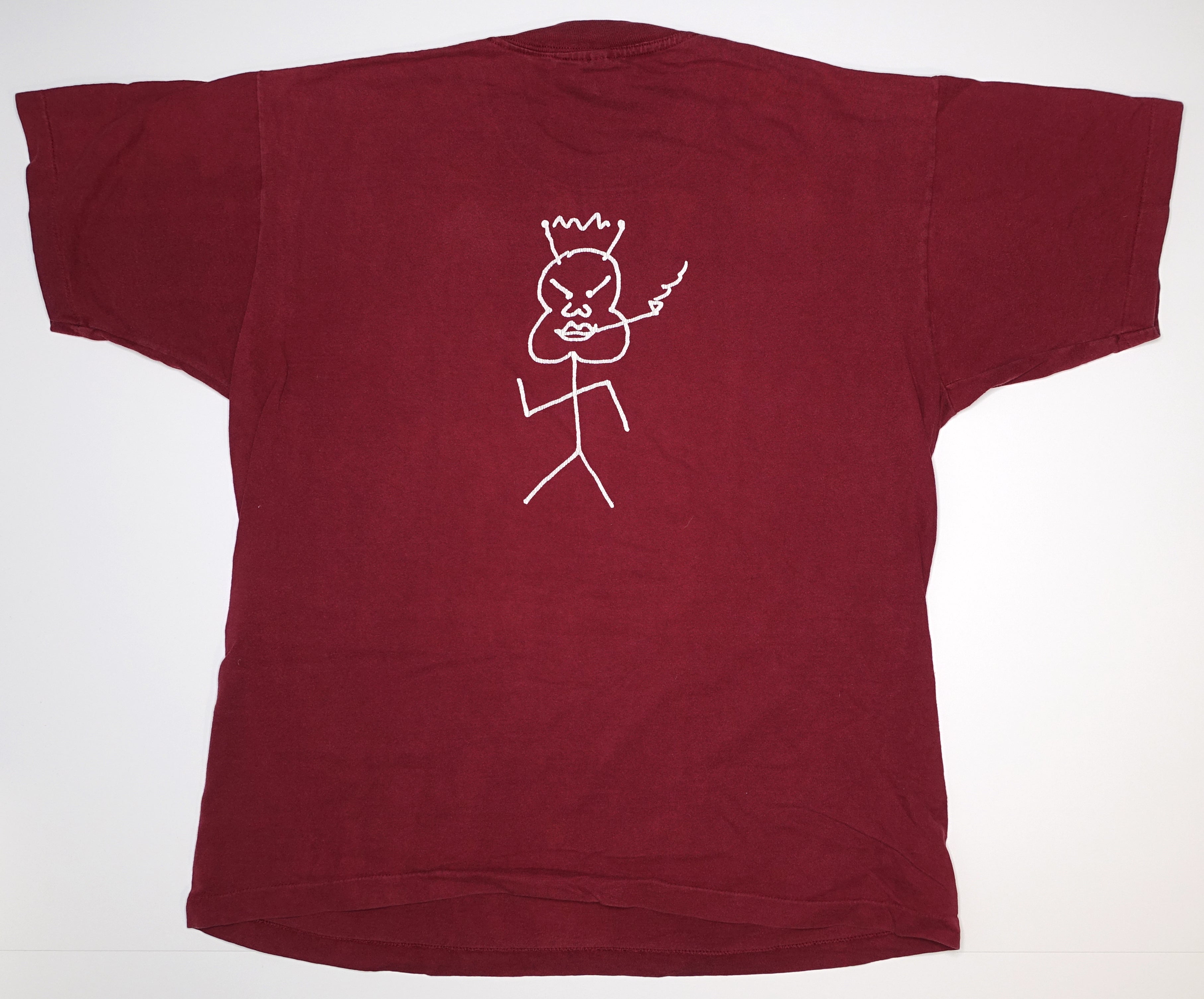 Weezer - Winged =W= / Bokkus Fan Club Only 1994 Shirt Size XL