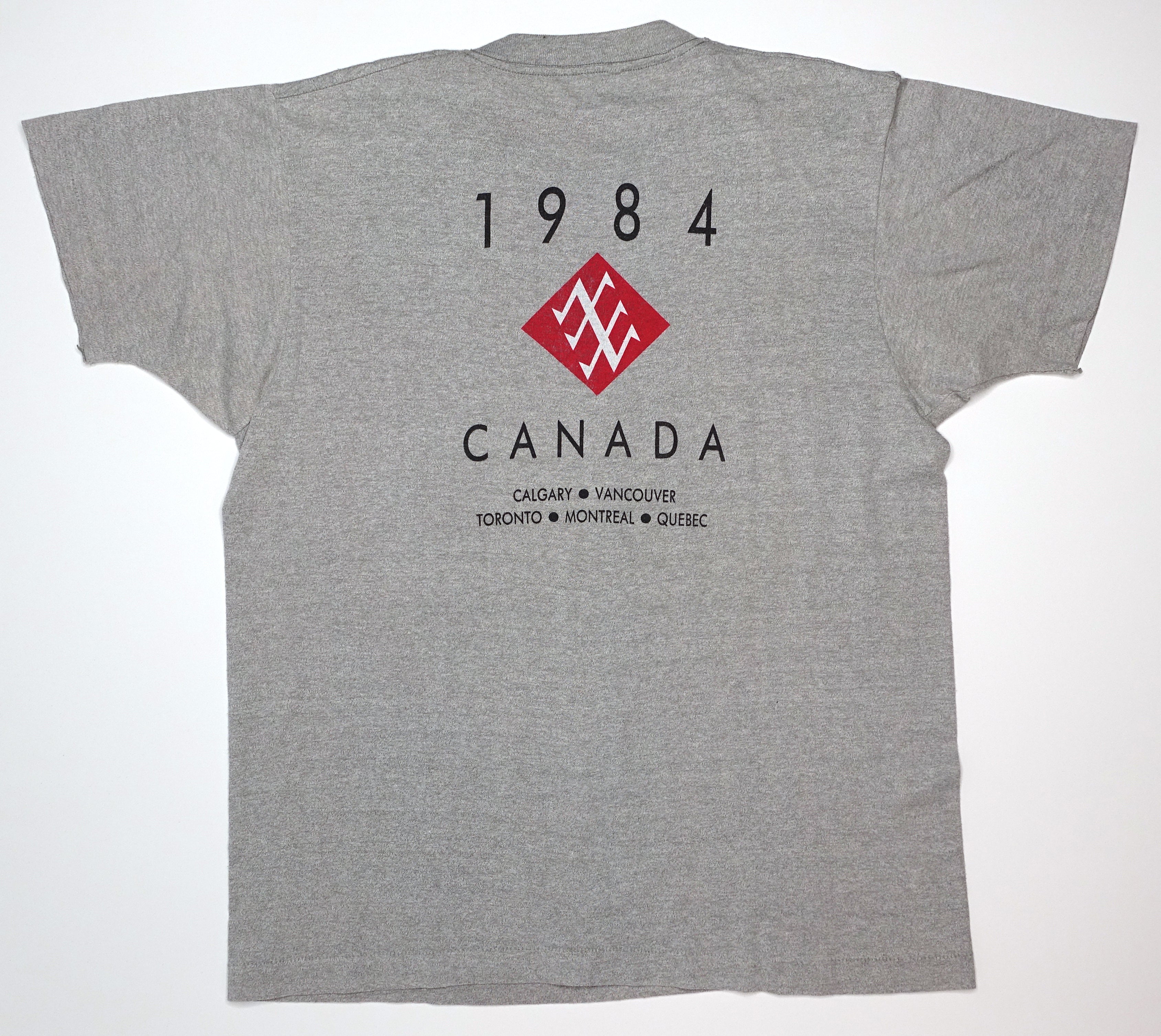 Duran Duran - Seven And The Raged Tiger 1984 Canadian Tour Shirt Size Large