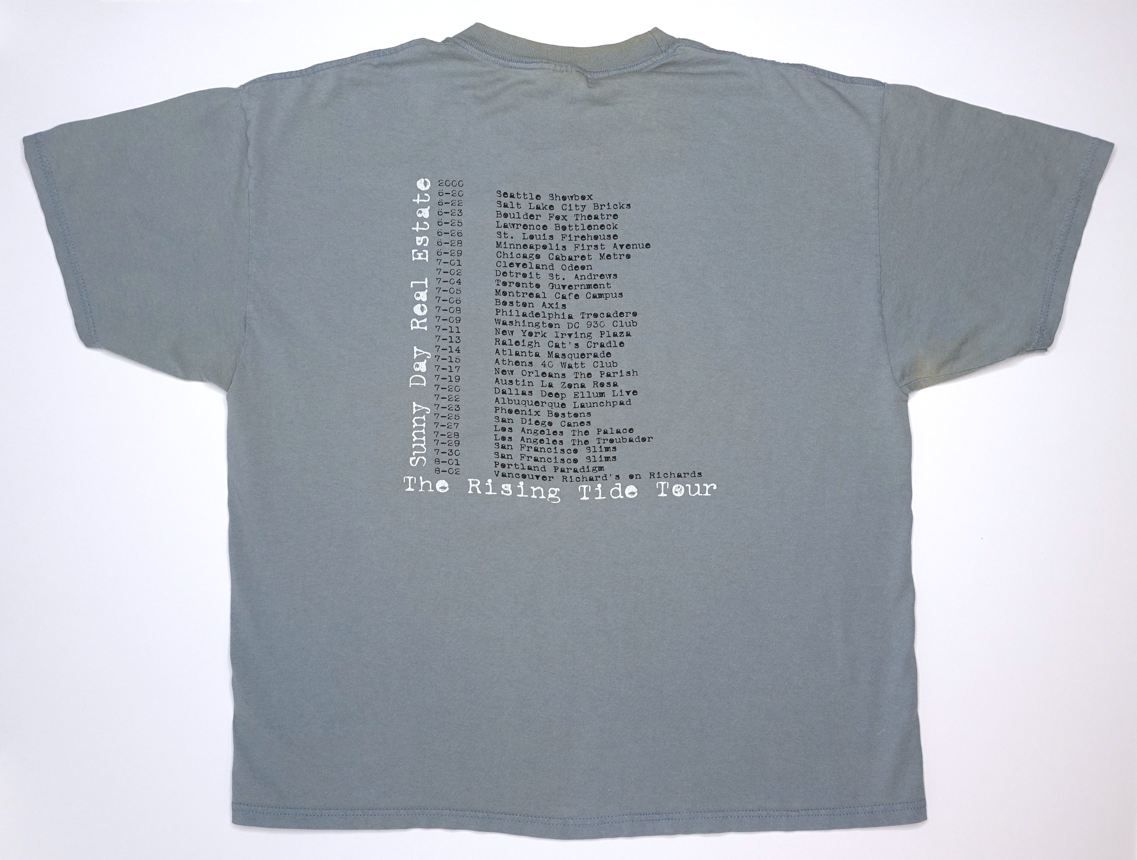 Sunny Day Real Estate – the Rising Tide 2000 US Tour Shirt Size XL
