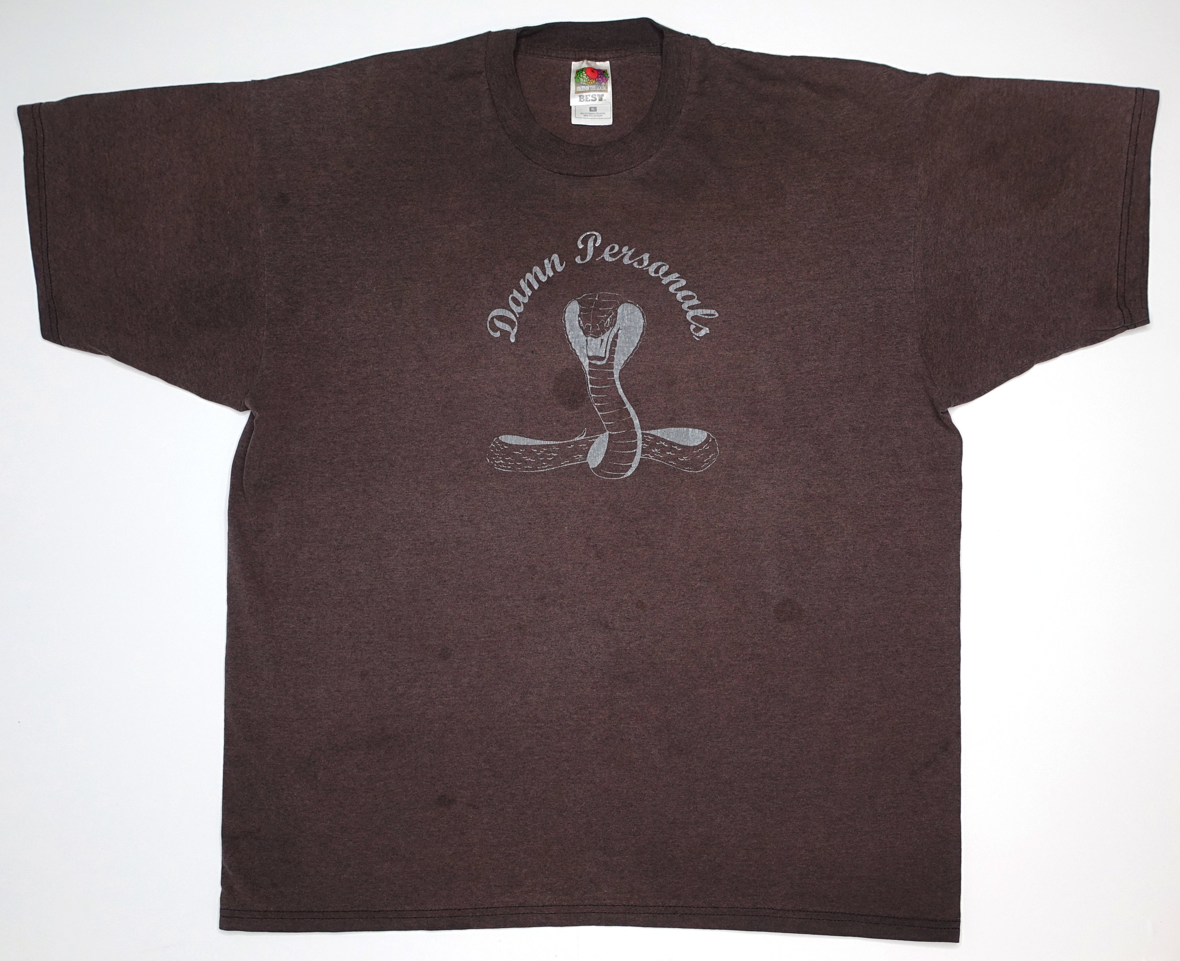 Damn Personals - The Cobra Tour Shirt Size XL