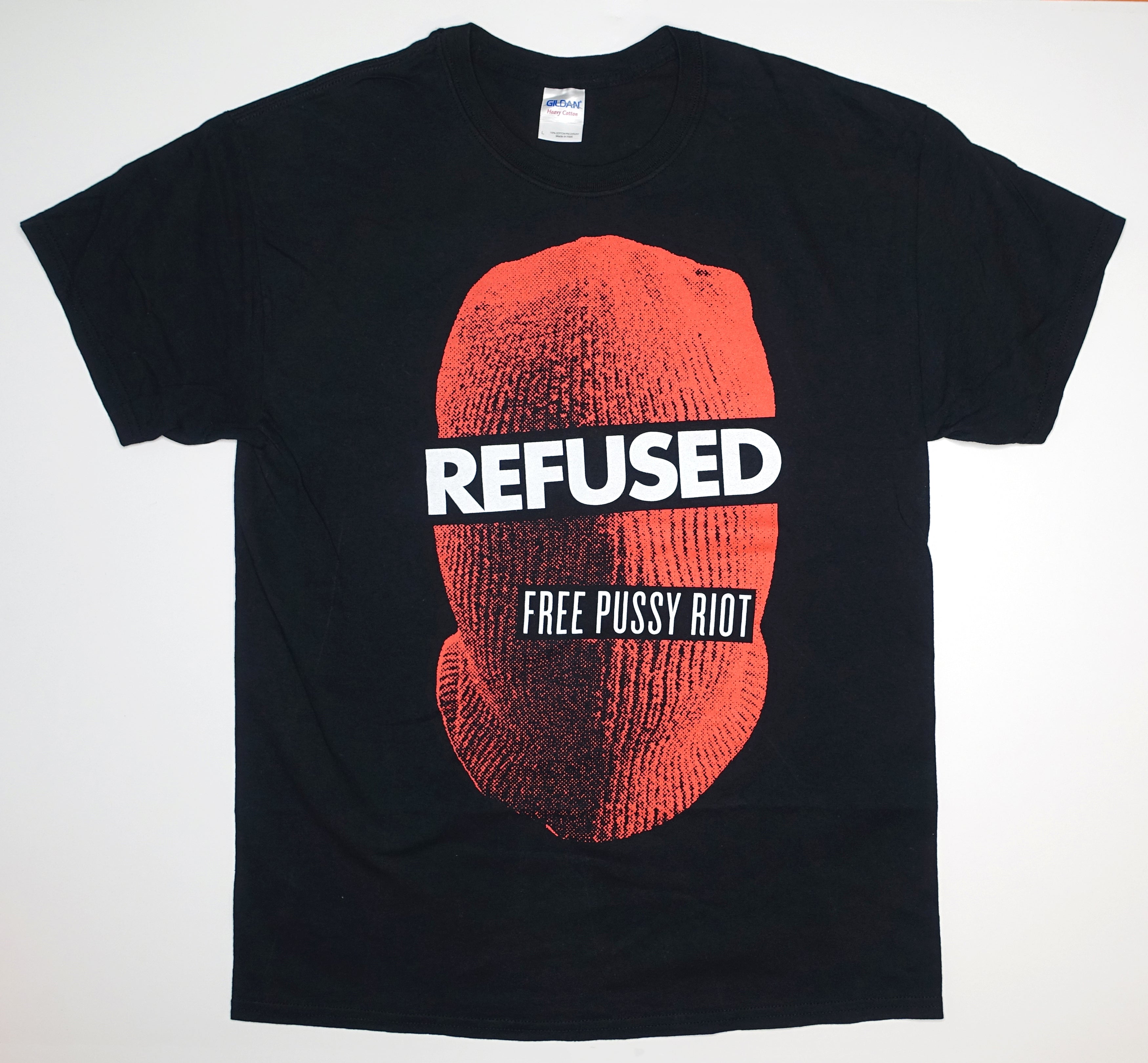 Refused - Free Pussy Riot 2012 Tour Shirt Size Large