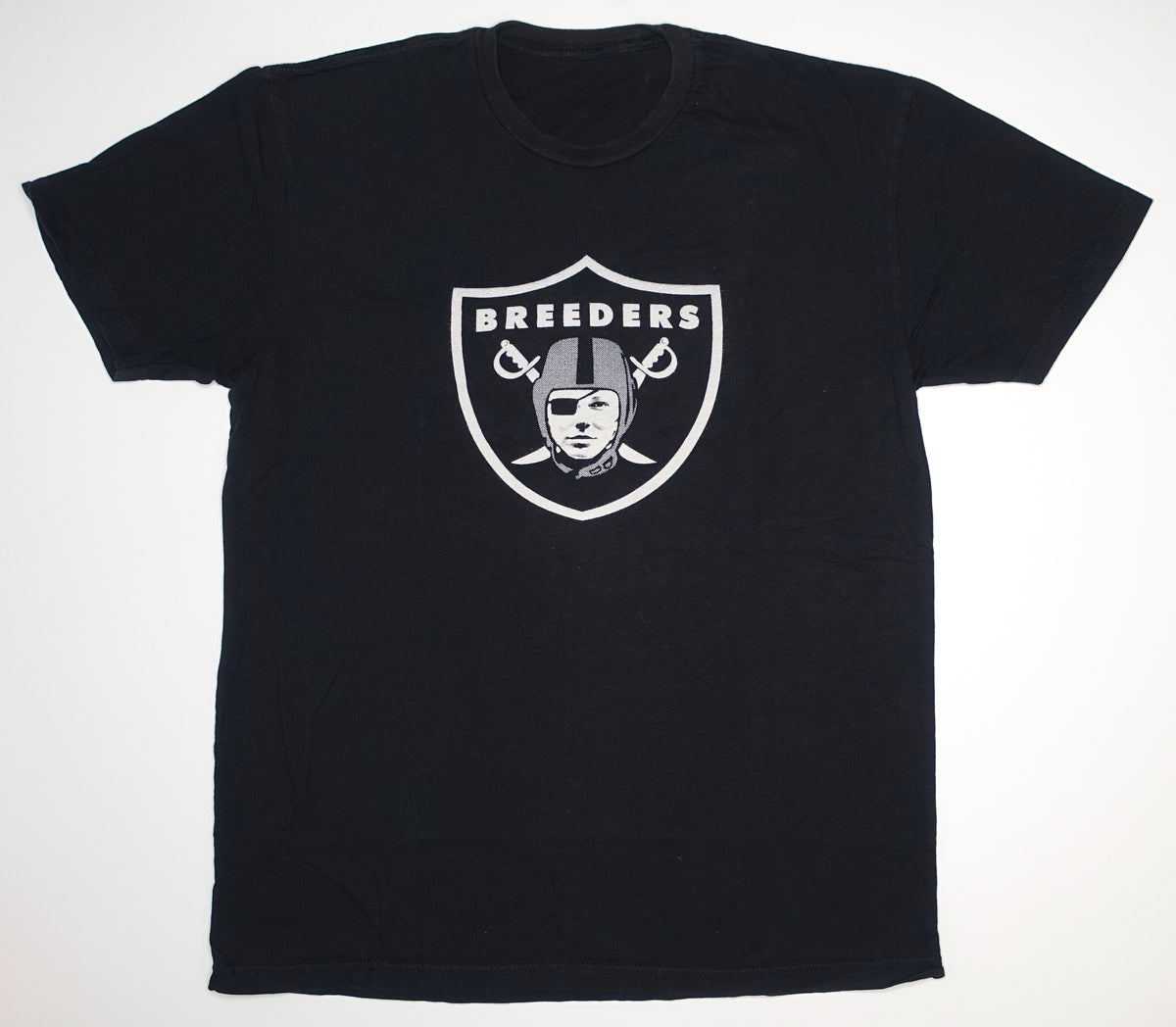 Breeders - Oakland Raiders Logo Tour Shirt Size Large – the Minor Thread