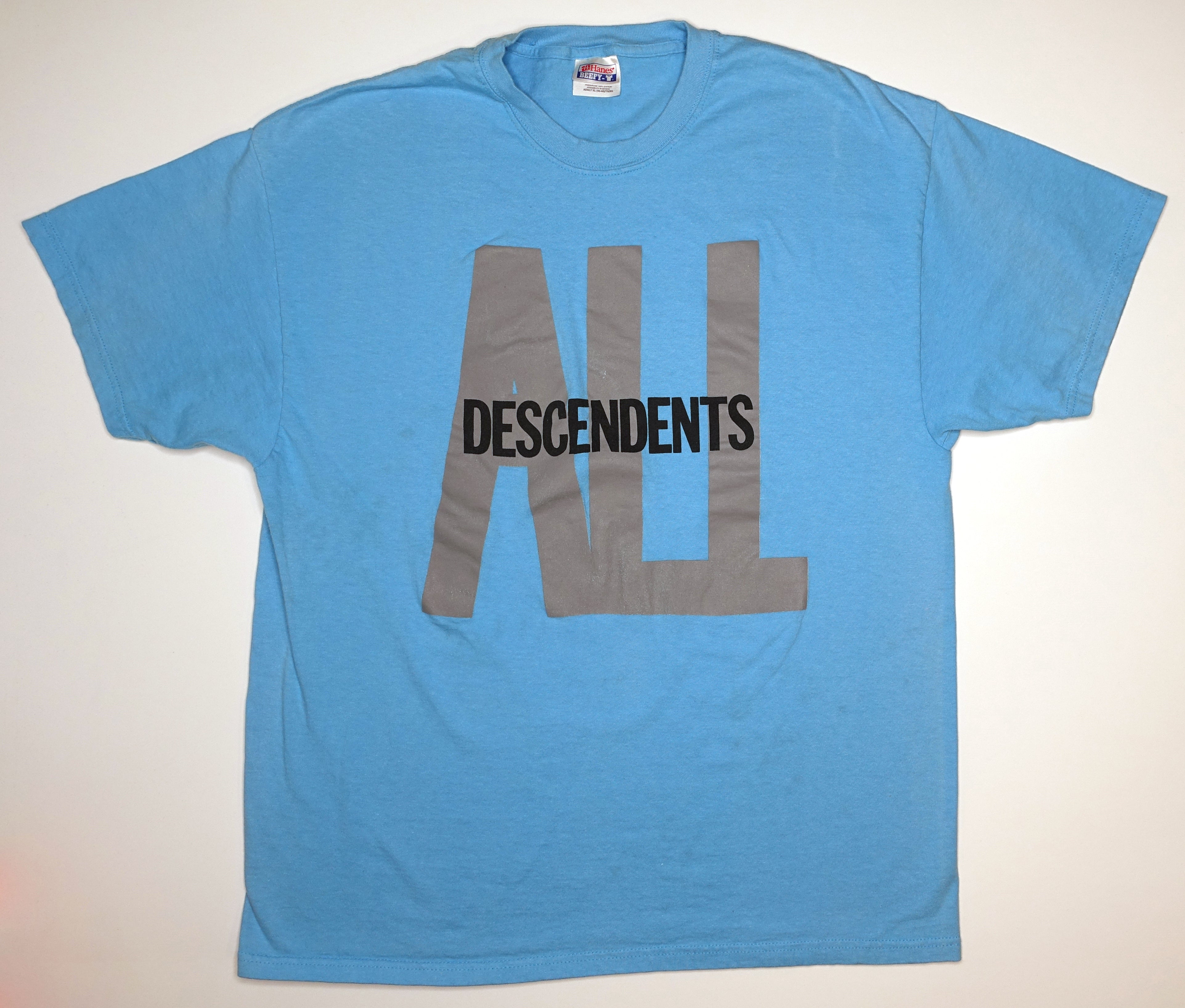Descendents - ALL 90's Tour Shirt (Hanes Beefy-T) Size XL