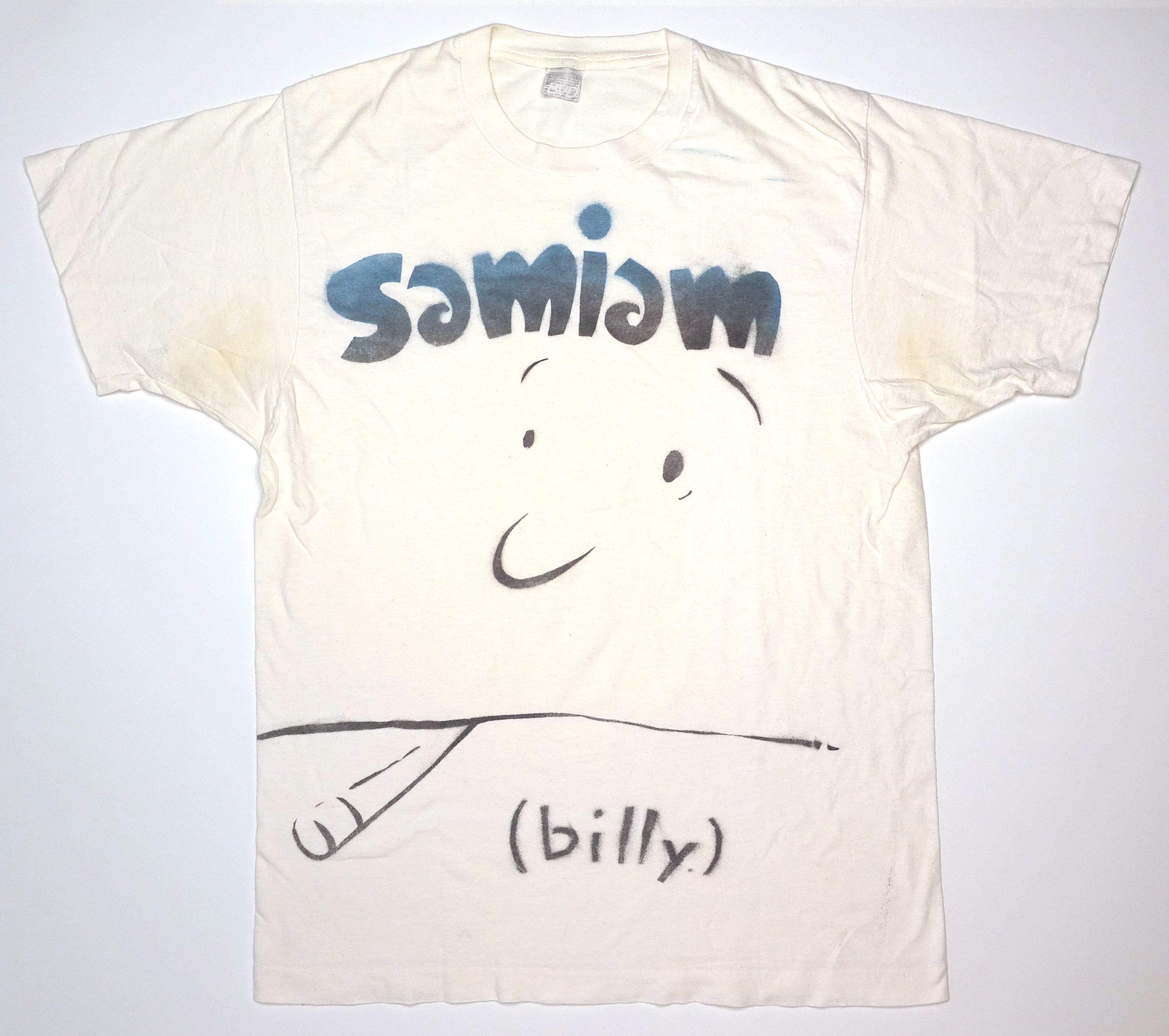 Samiam - Billy RARE Hand-painted by Sergie on Tour 1992 Shirt Size XL
