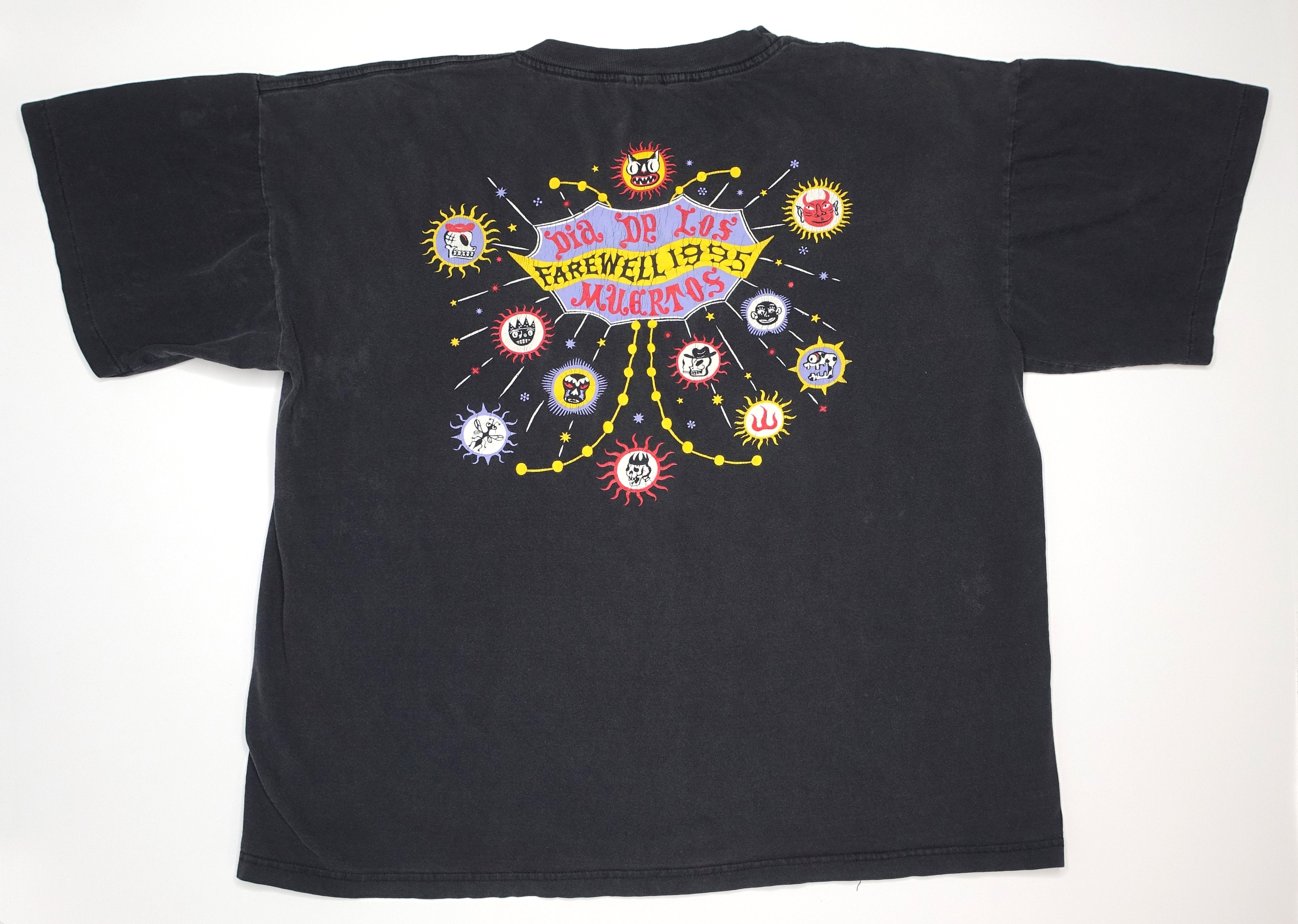 Oingo Boingo – Dia De Los Muertos Farewell 1995 Tour Shirt Size XL