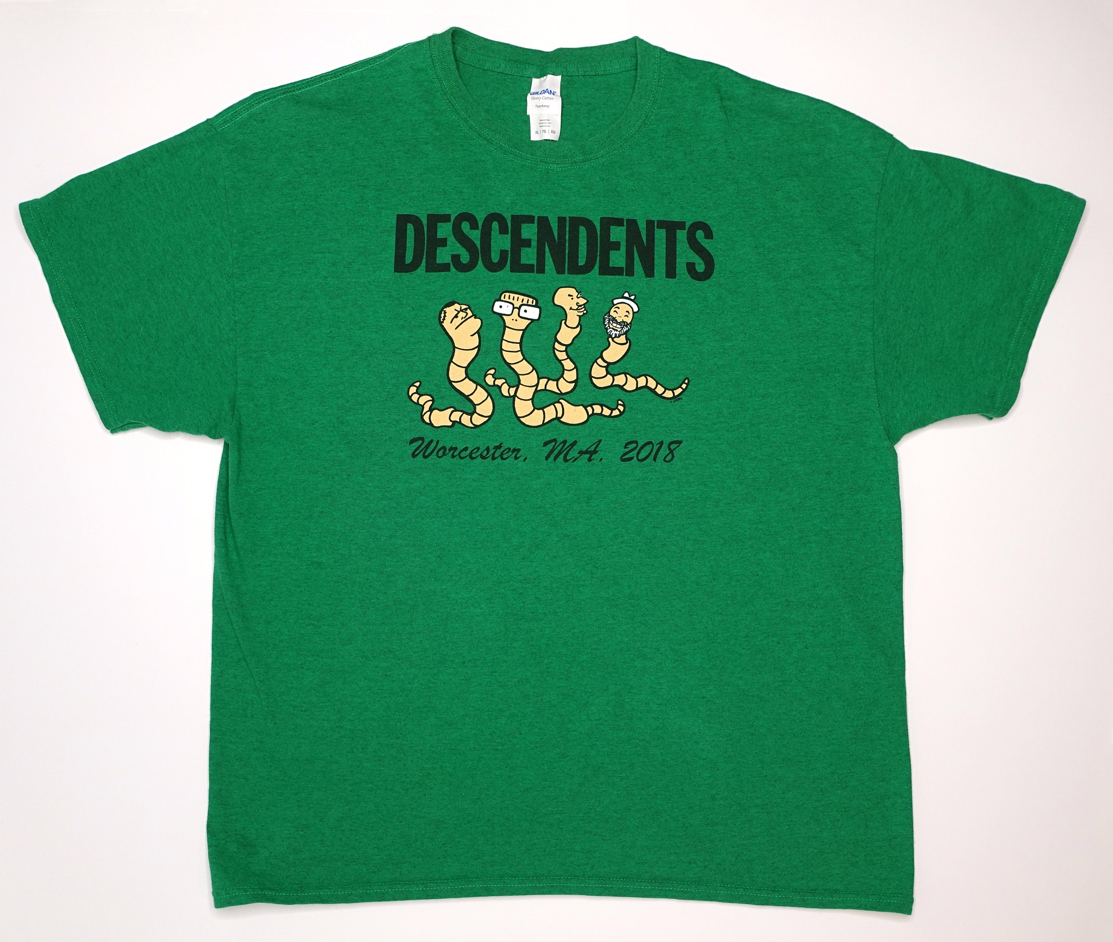 Descendents - Worcester, MA 2018 Tour Shirt Size XL