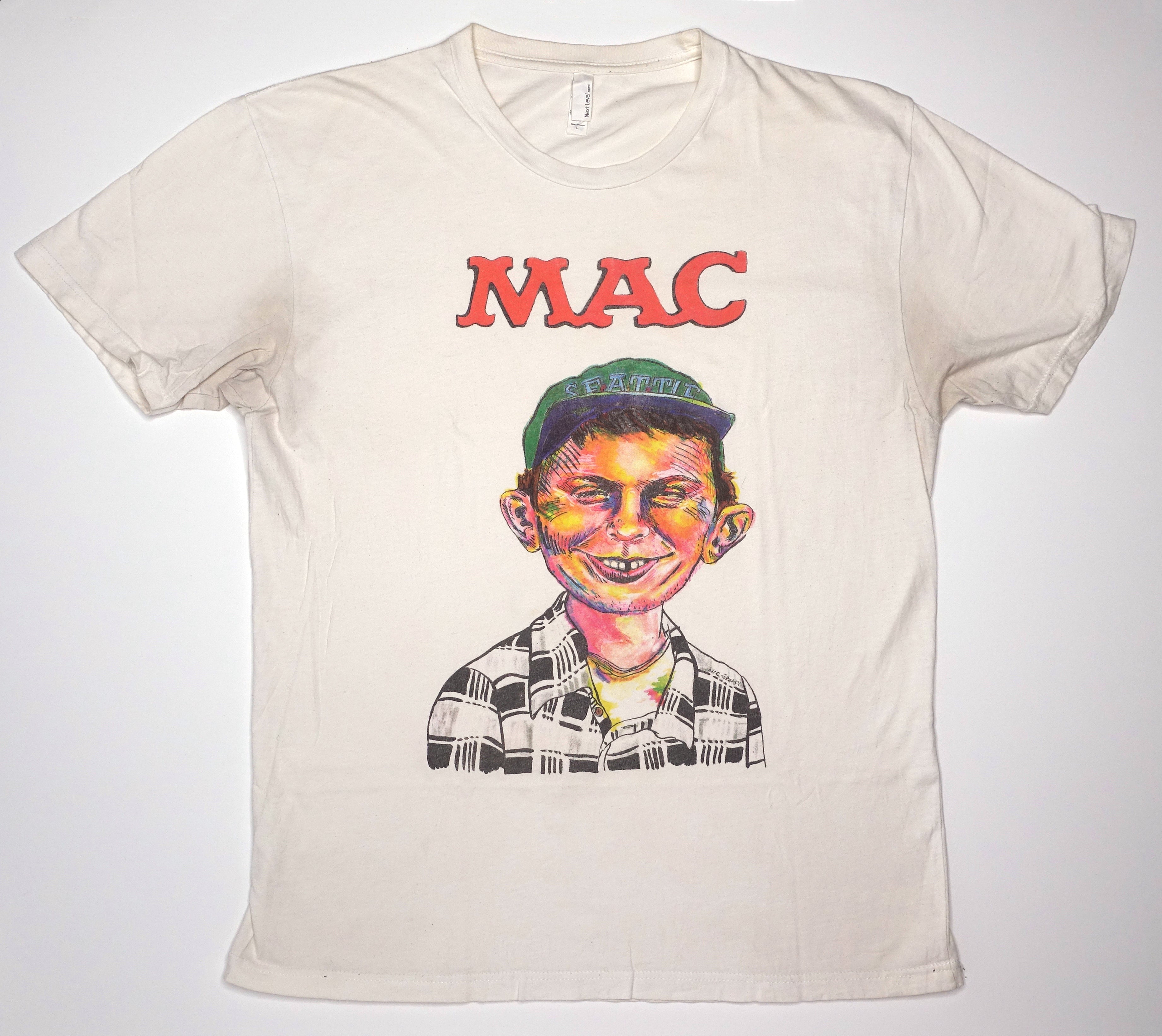 Mac Demarco - Alfred E. Neuman / Mad Magazine Tour Shirt Size Large