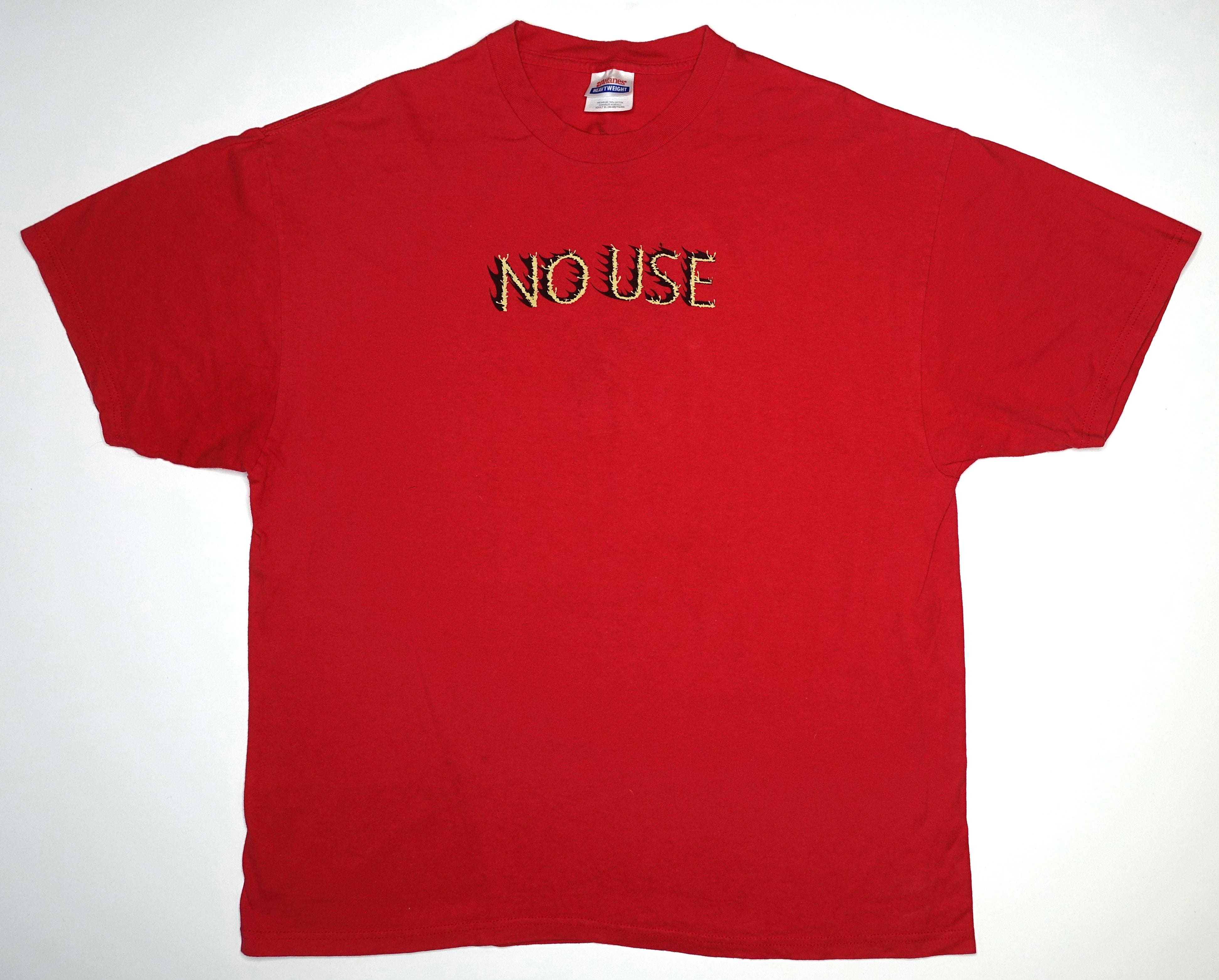 No Use For A Name – Flame / Match Logo 90's Tour Shirt Size XL