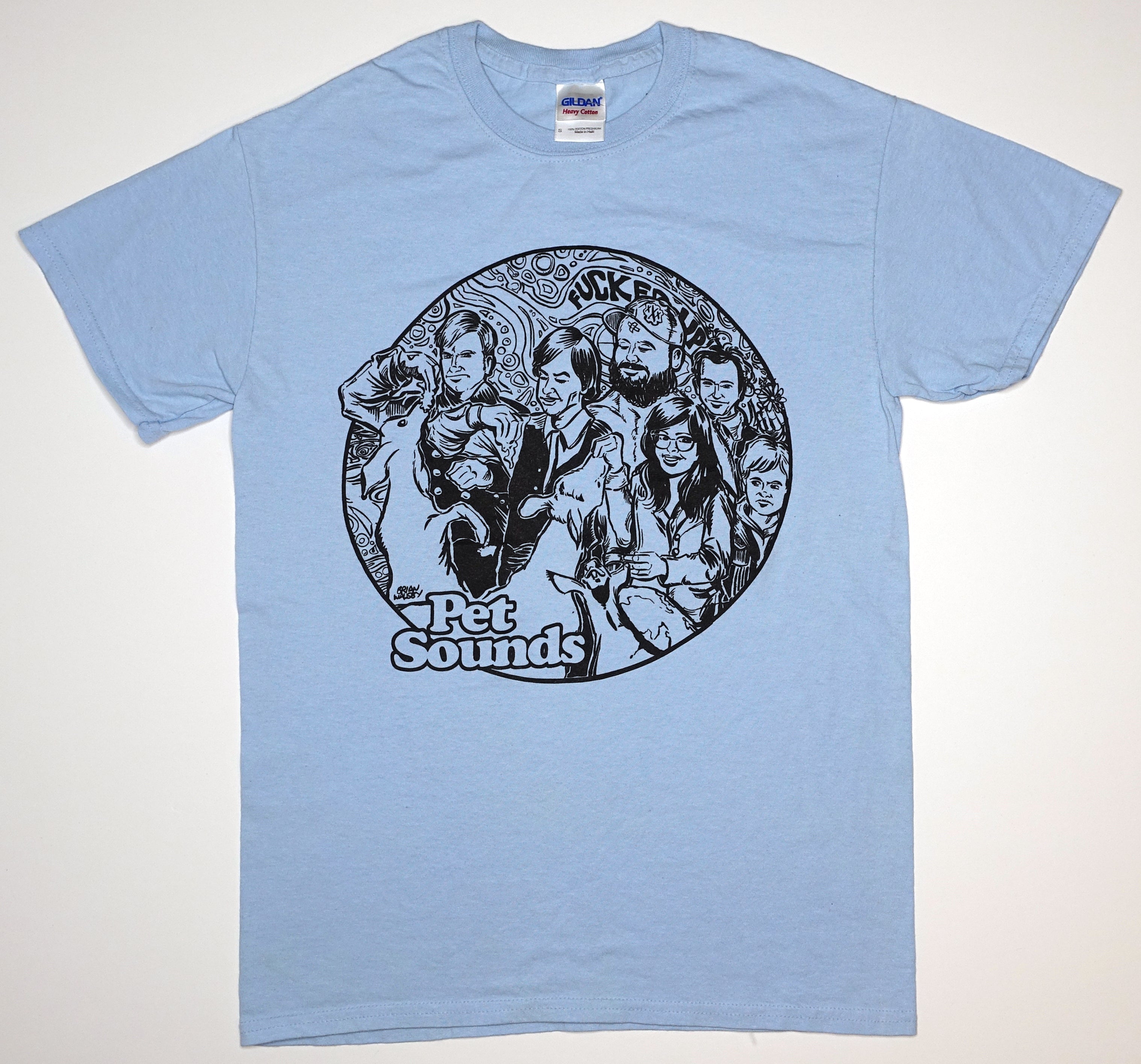 Fucked Up - Pet Sounds by Brian Walsby Tour Shirt Size Small