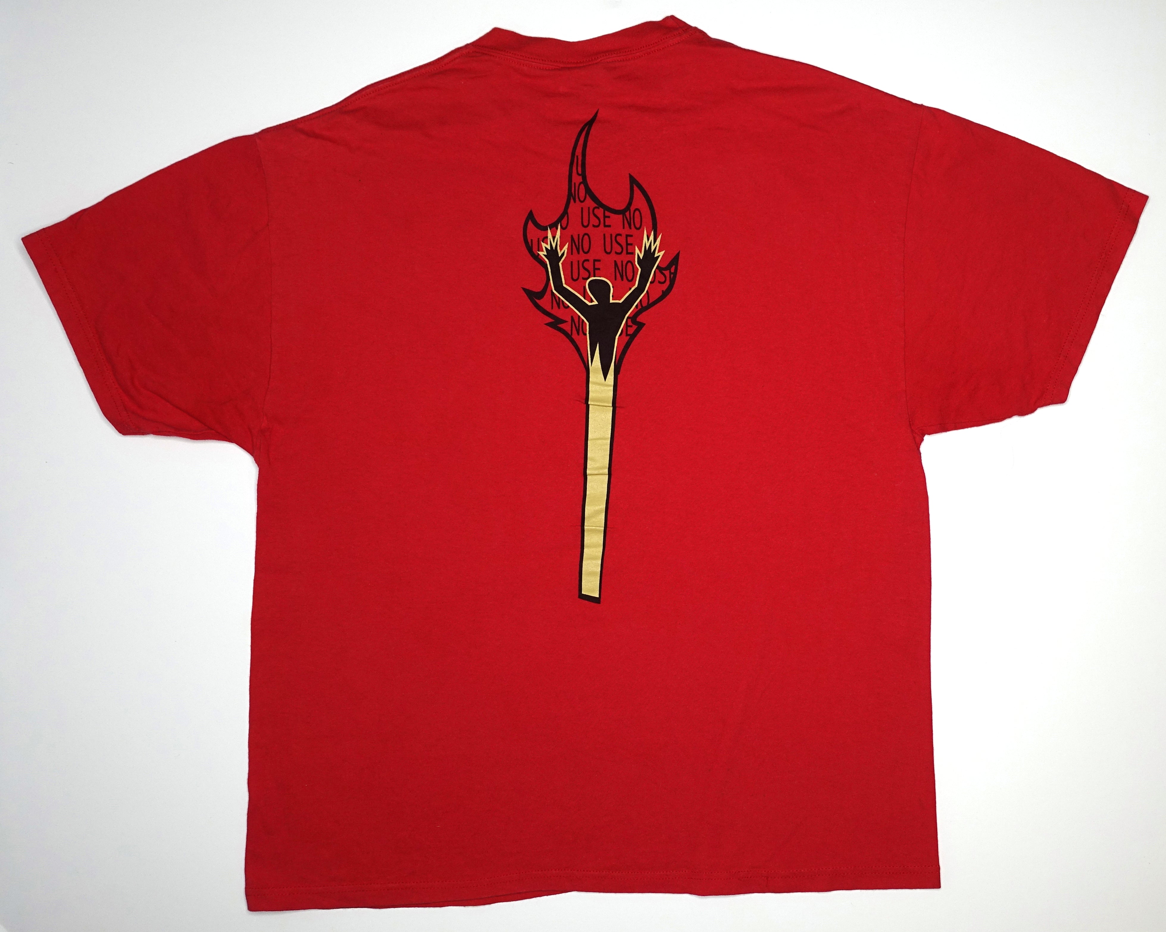 No Use For A Name – Flame / Match Logo 90's Tour Shirt Size XL