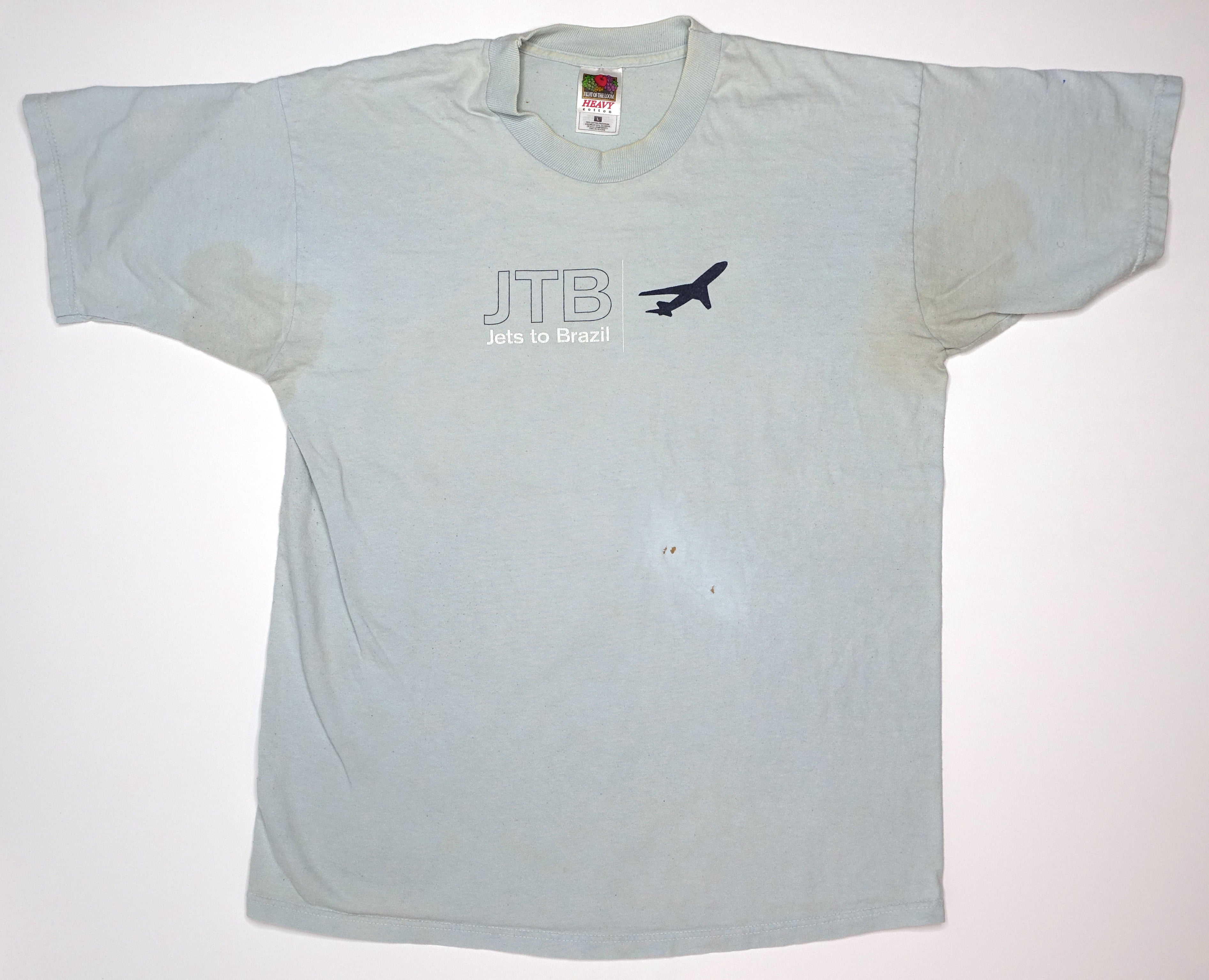 Jets To Brazil - JTB Airlines Tour Shirt Size Large (2)
