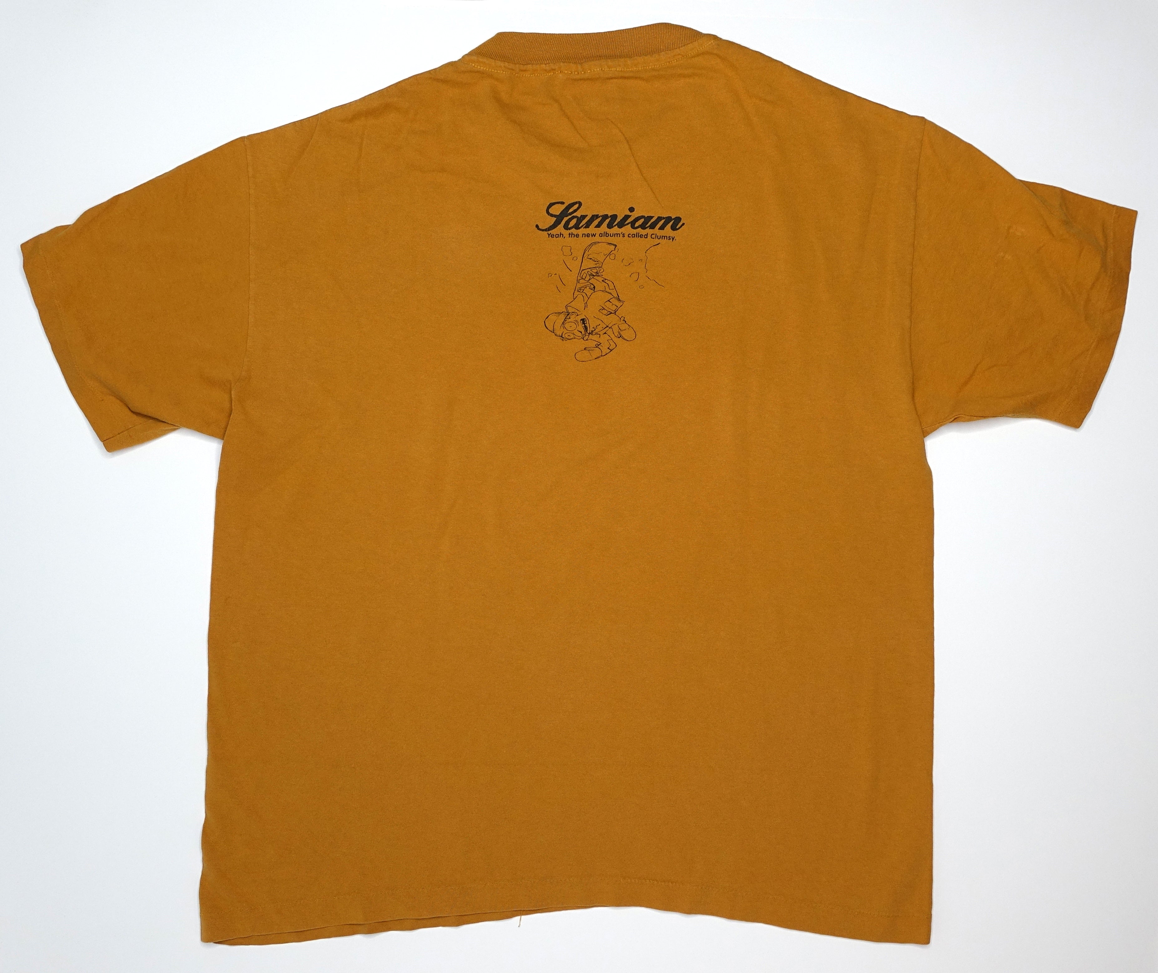 Samiam - Sims Logo / Clumsy 1994 Tour Shirt Size XL